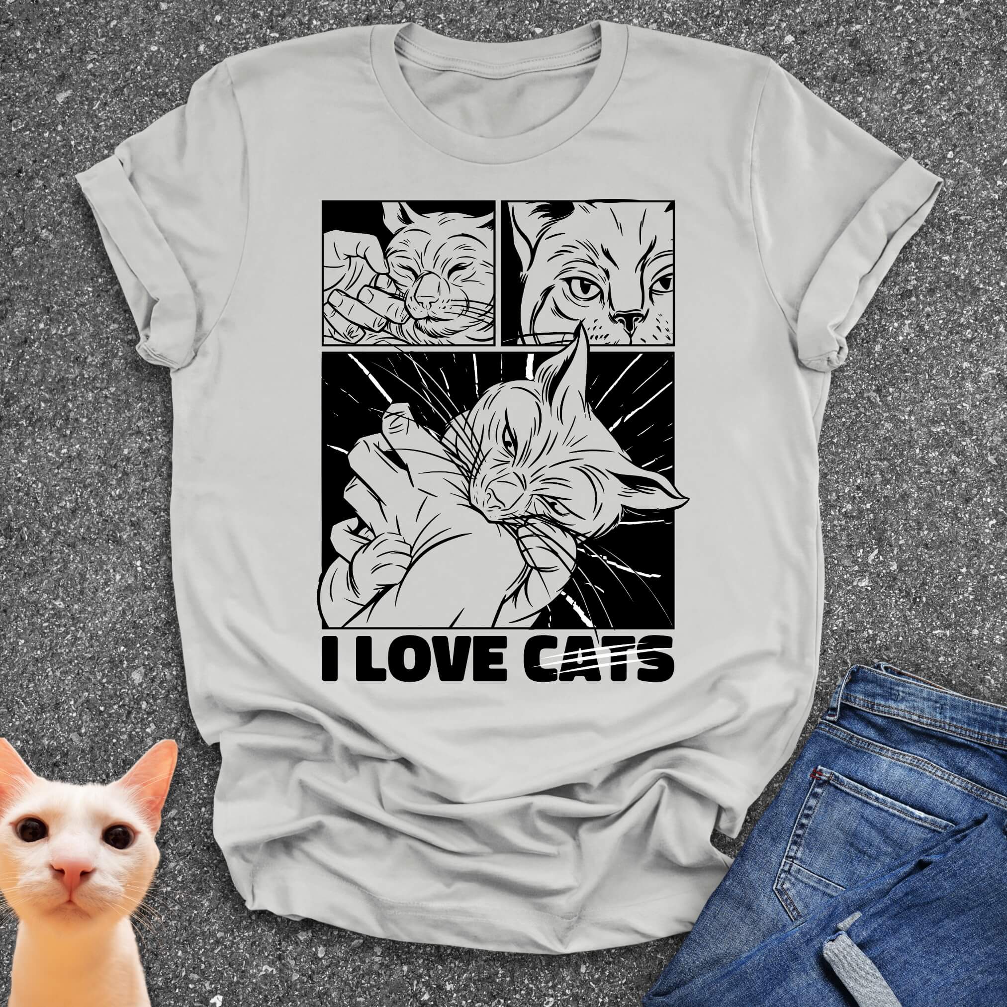 I Love Cats T-Shirt