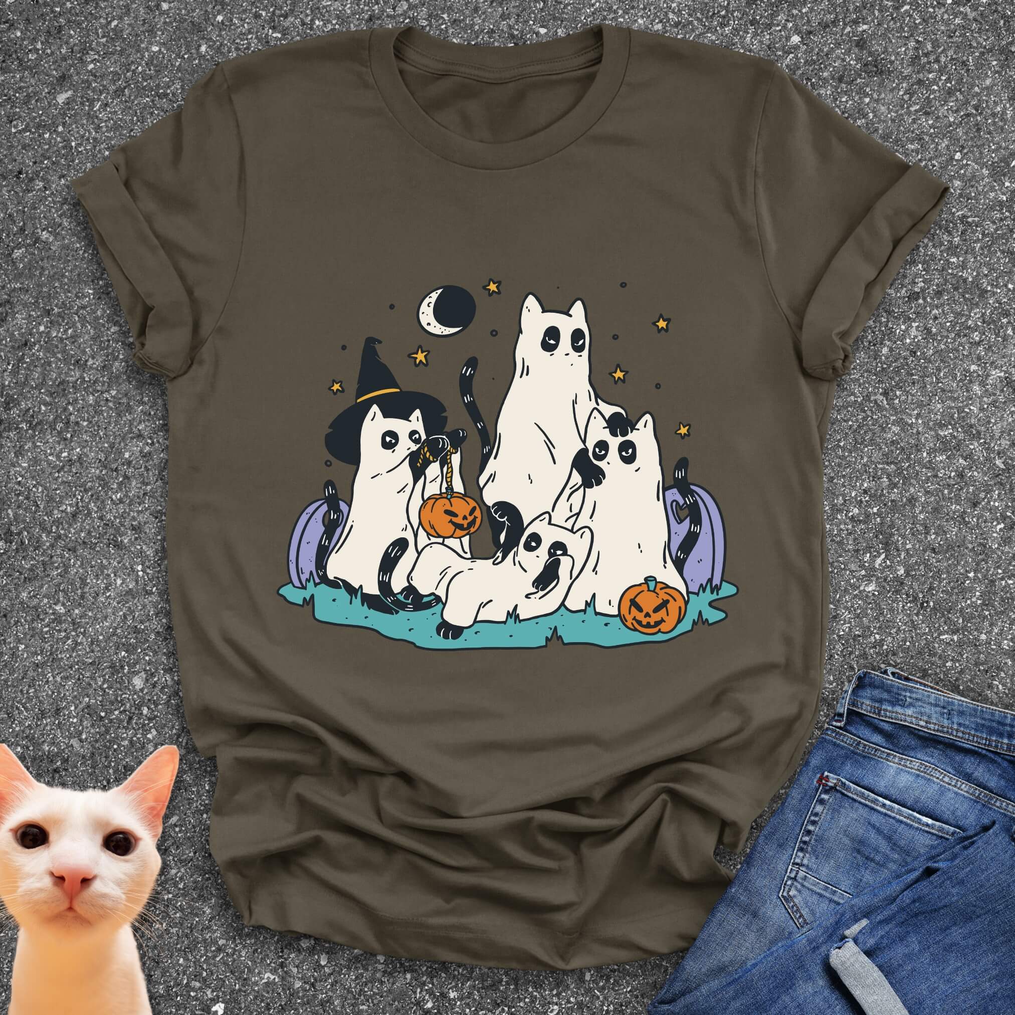 Feline Fright Night T-Shirt