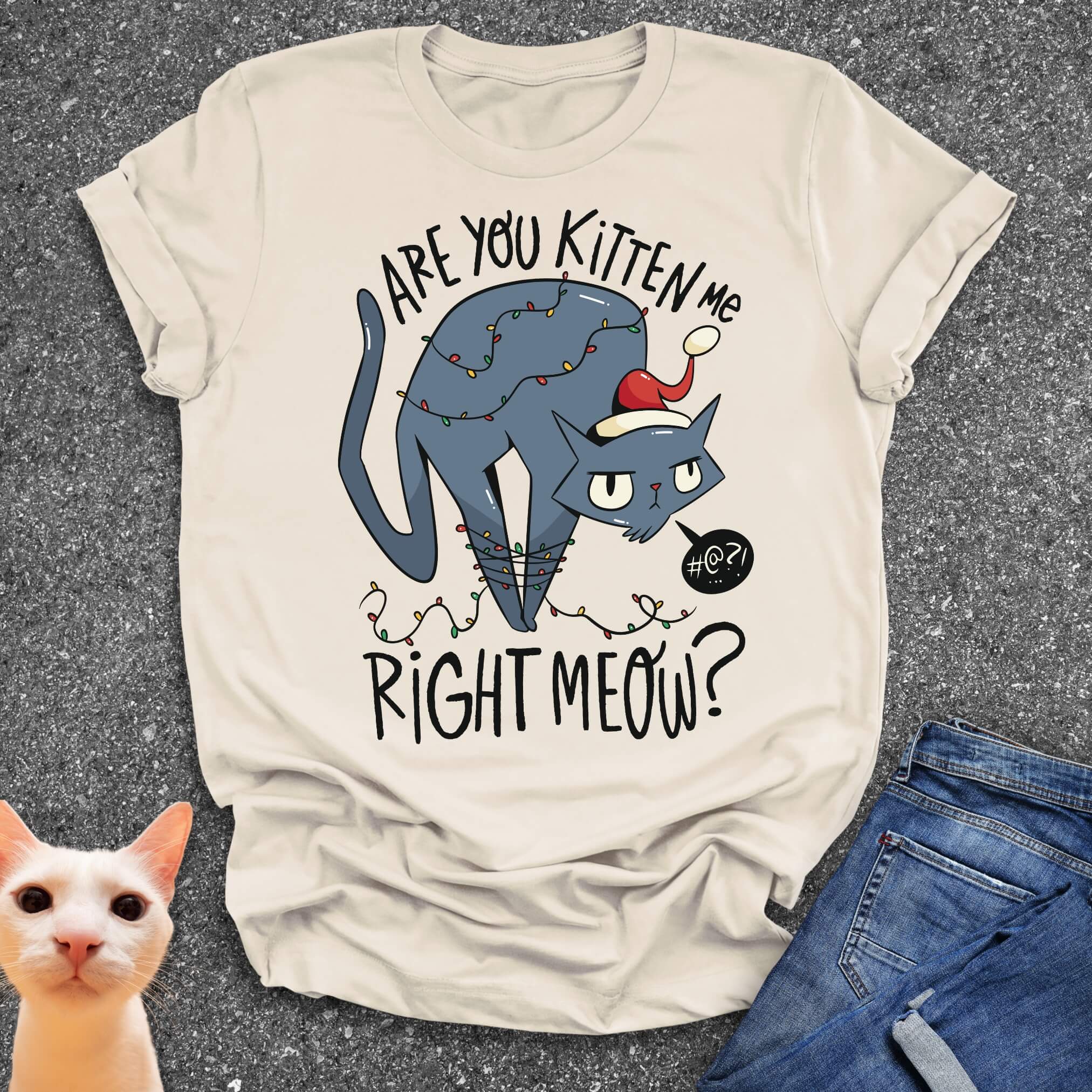Are You Kitten Me Right Meow T-Shirt