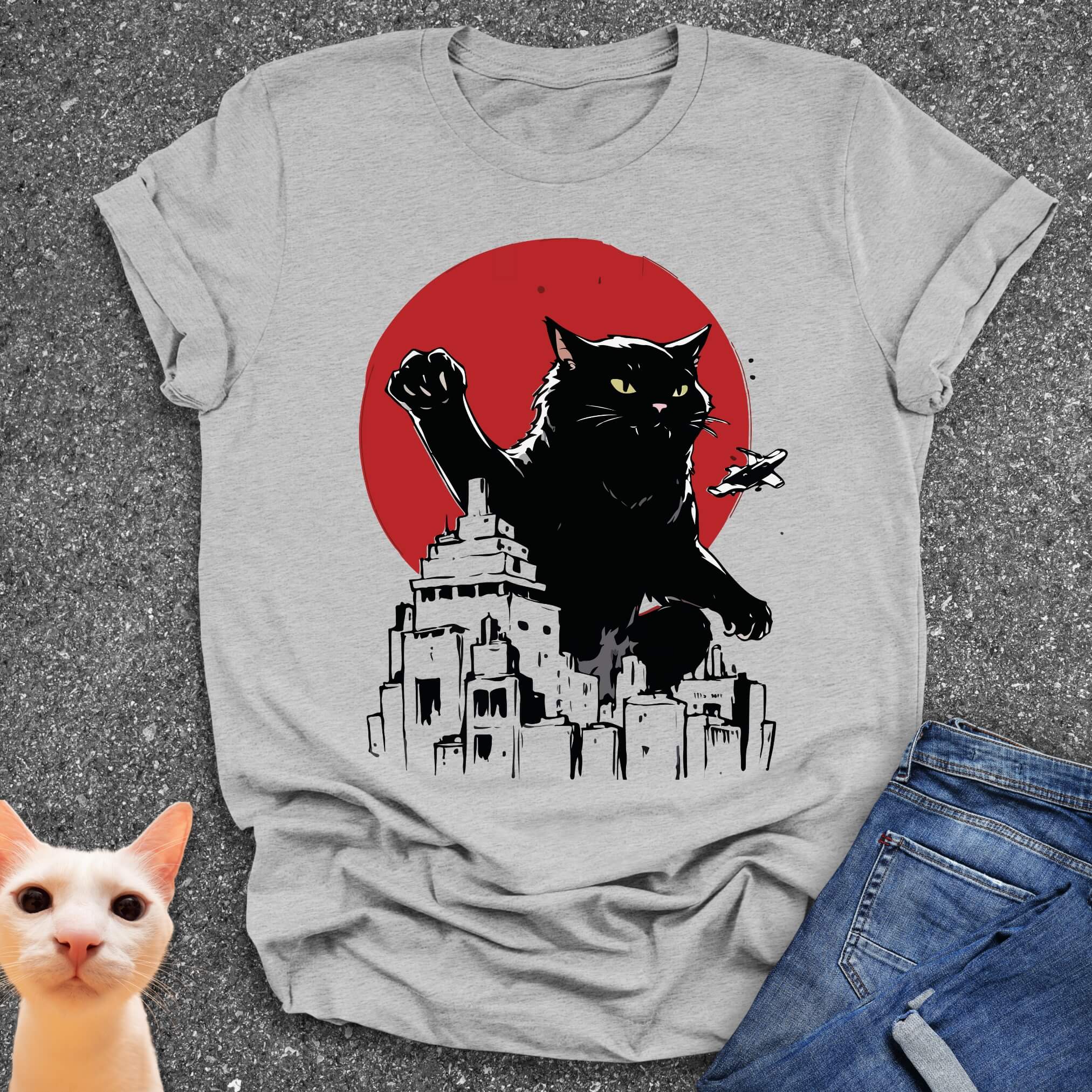 Catzilla City T-Shirt