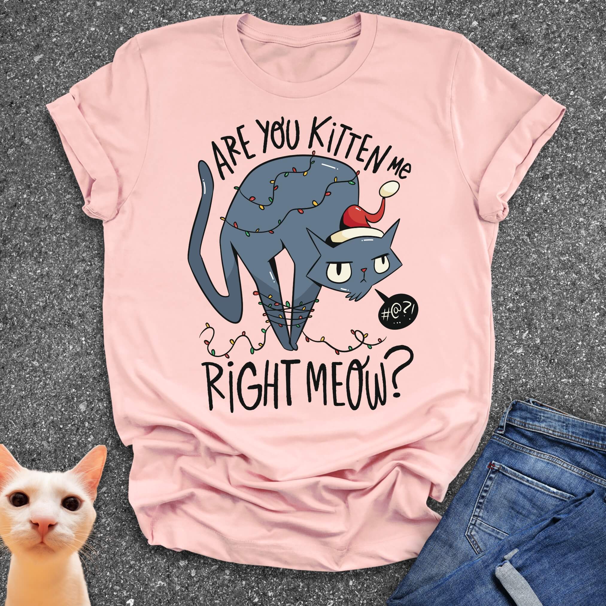 Are You Kitten Me Right Meow T-Shirt