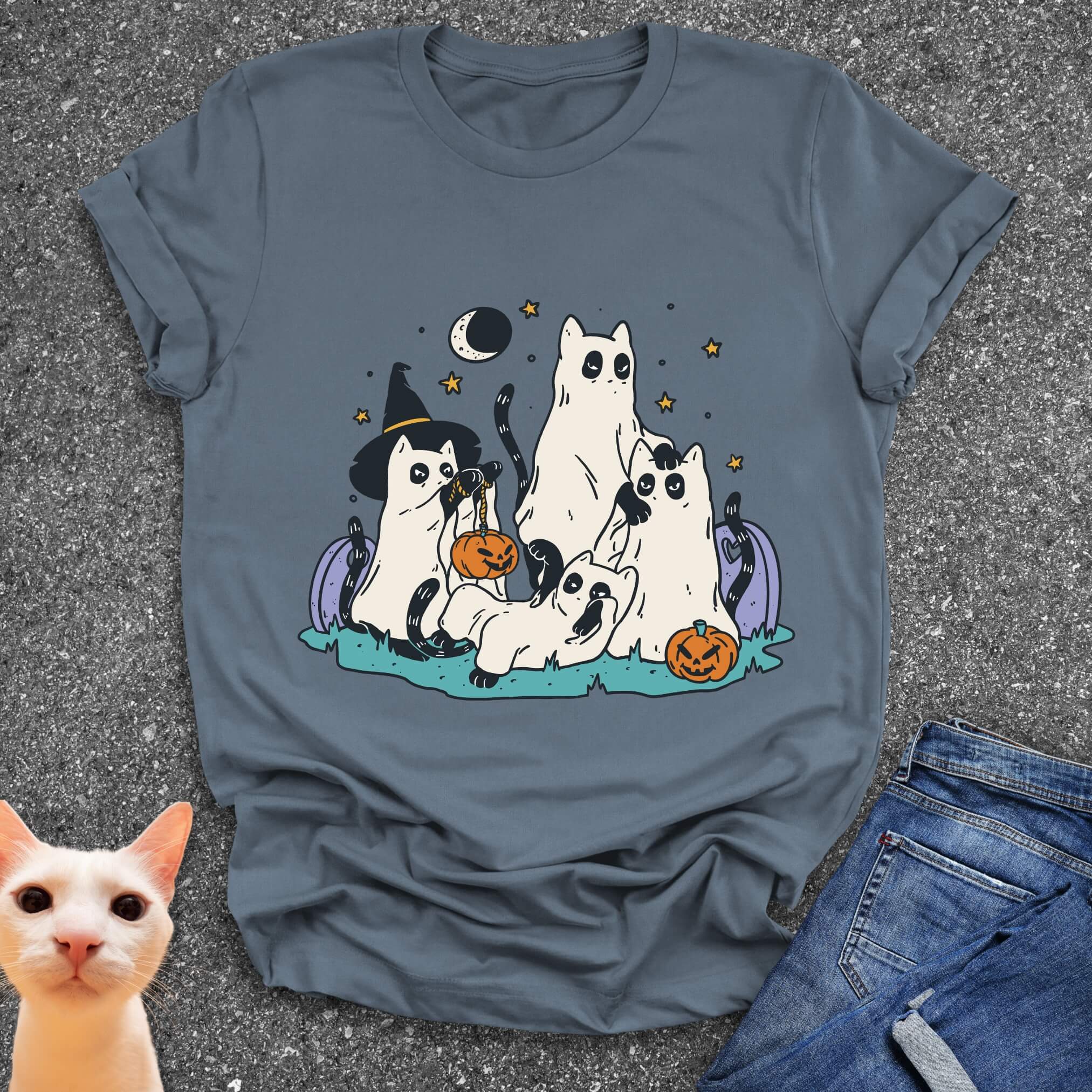 Feline Fright Night T-Shirt