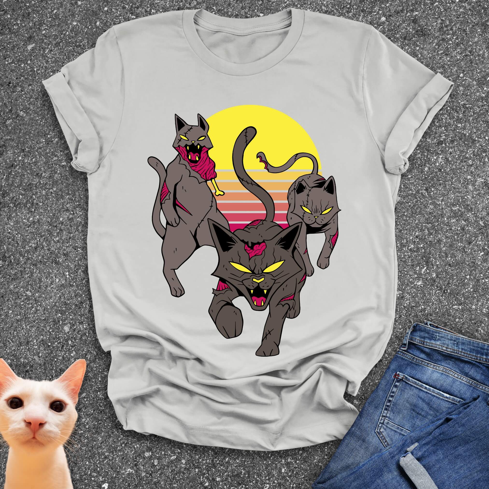 Rise of the Zombie Cats T-Shirt