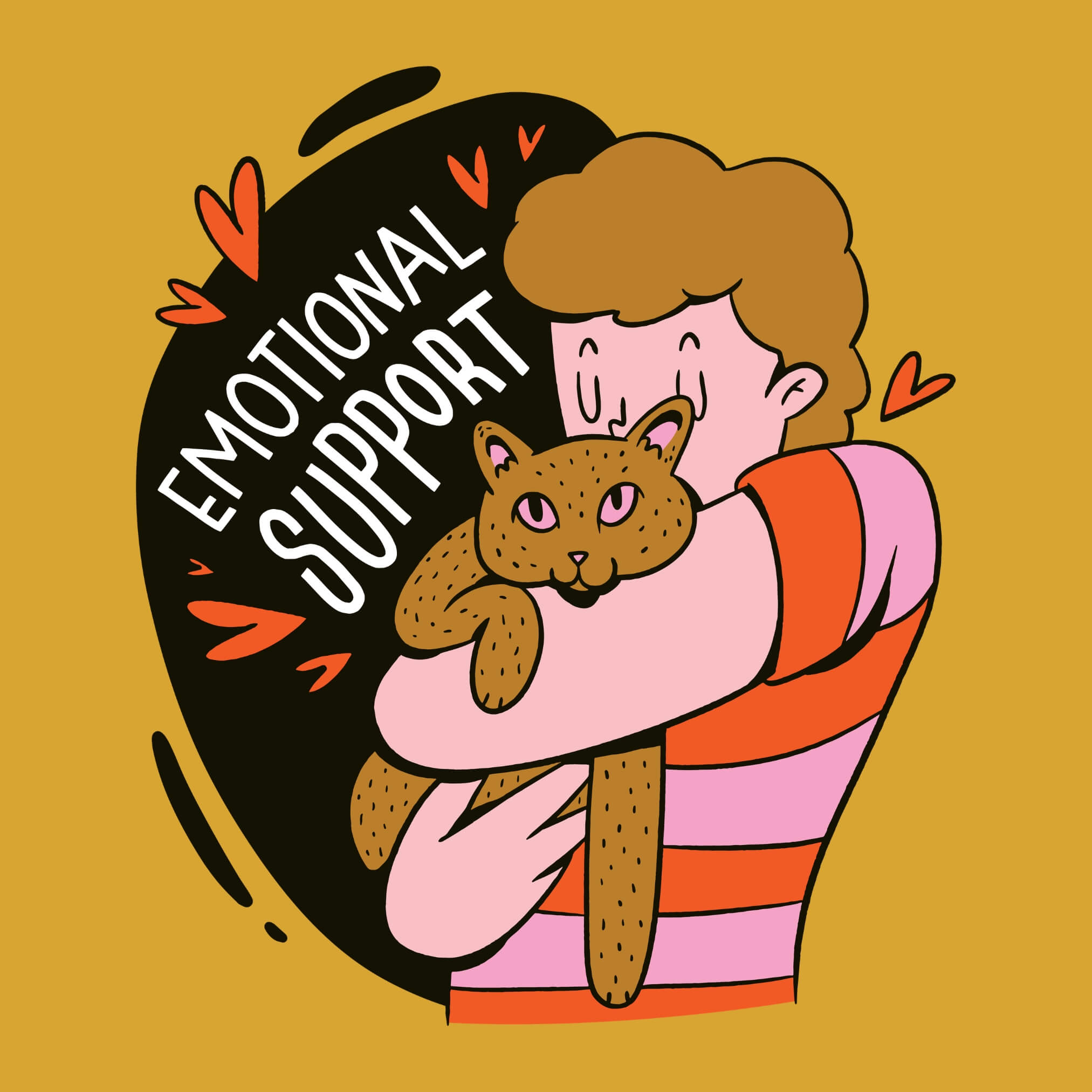 Emotional Support T-Shirt