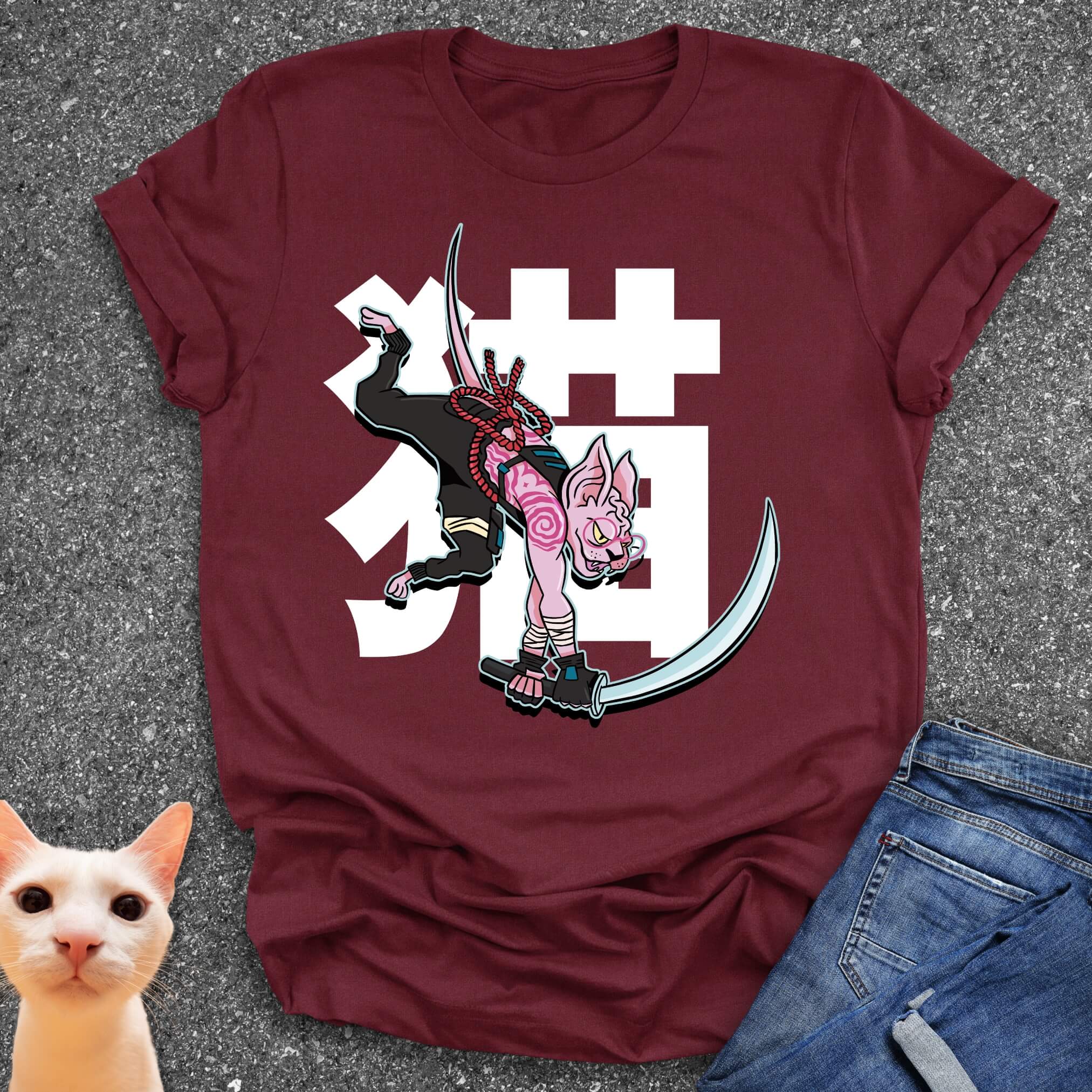 Samurai Sphynx T-Shirt