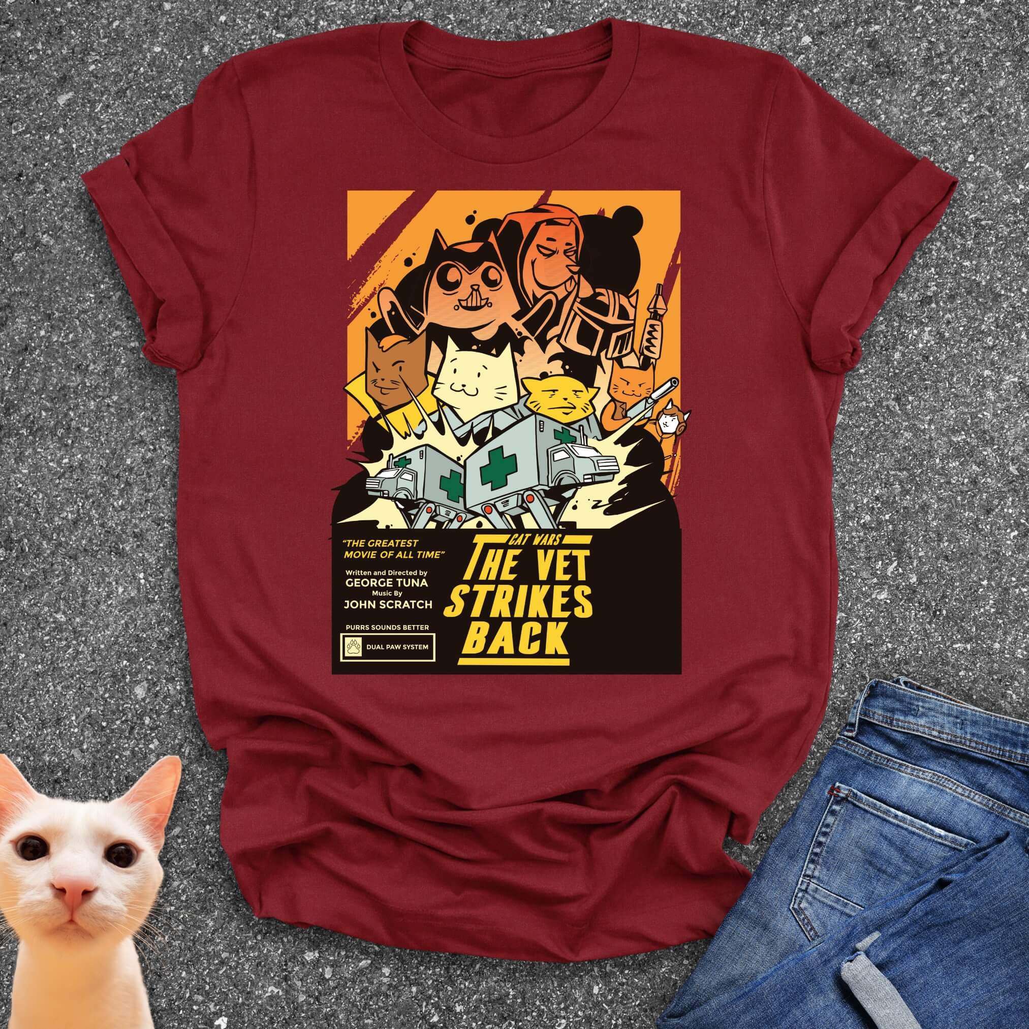 Cat Wars - The Vet Strikes Back T-Shirt