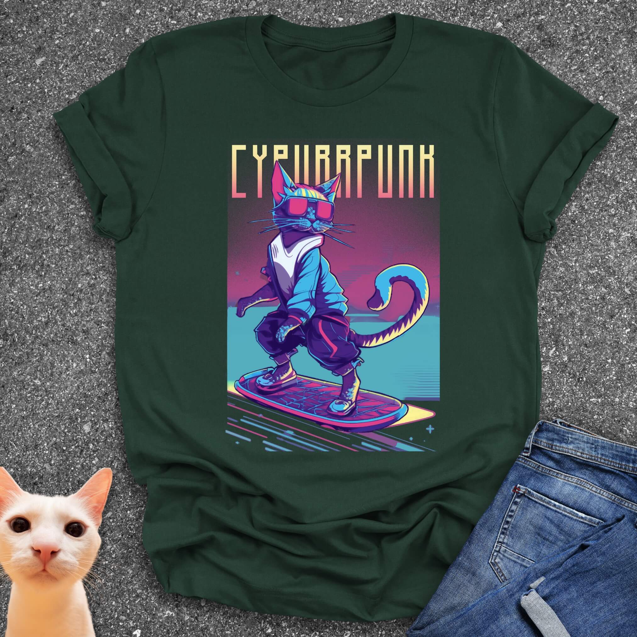 Cypurrpunk T-Shirt