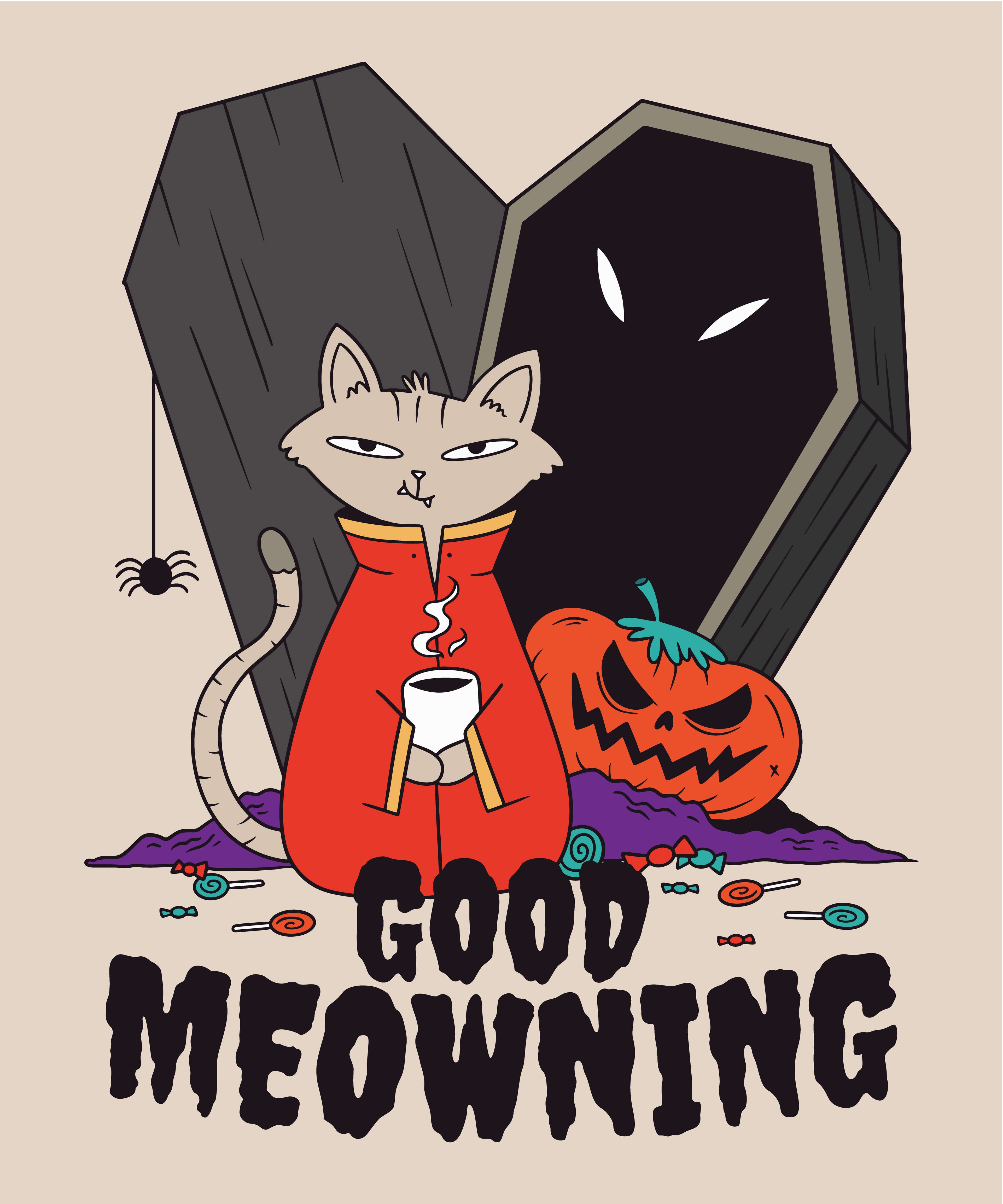 Good Meowning T-Shirt