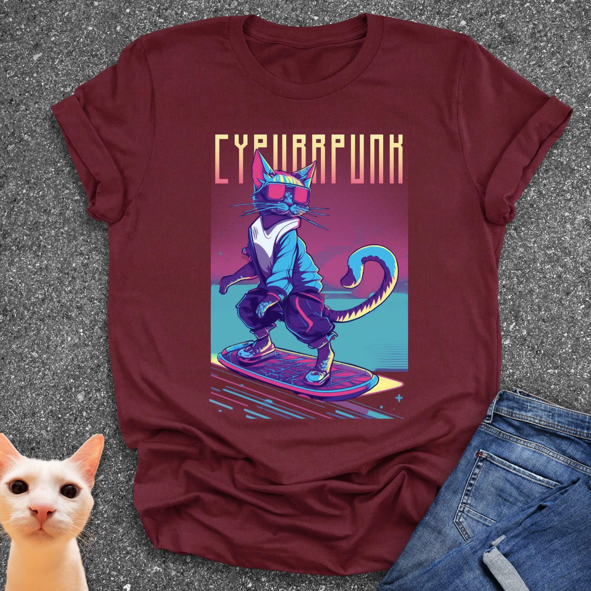 Cypurrpunk T-Shirt