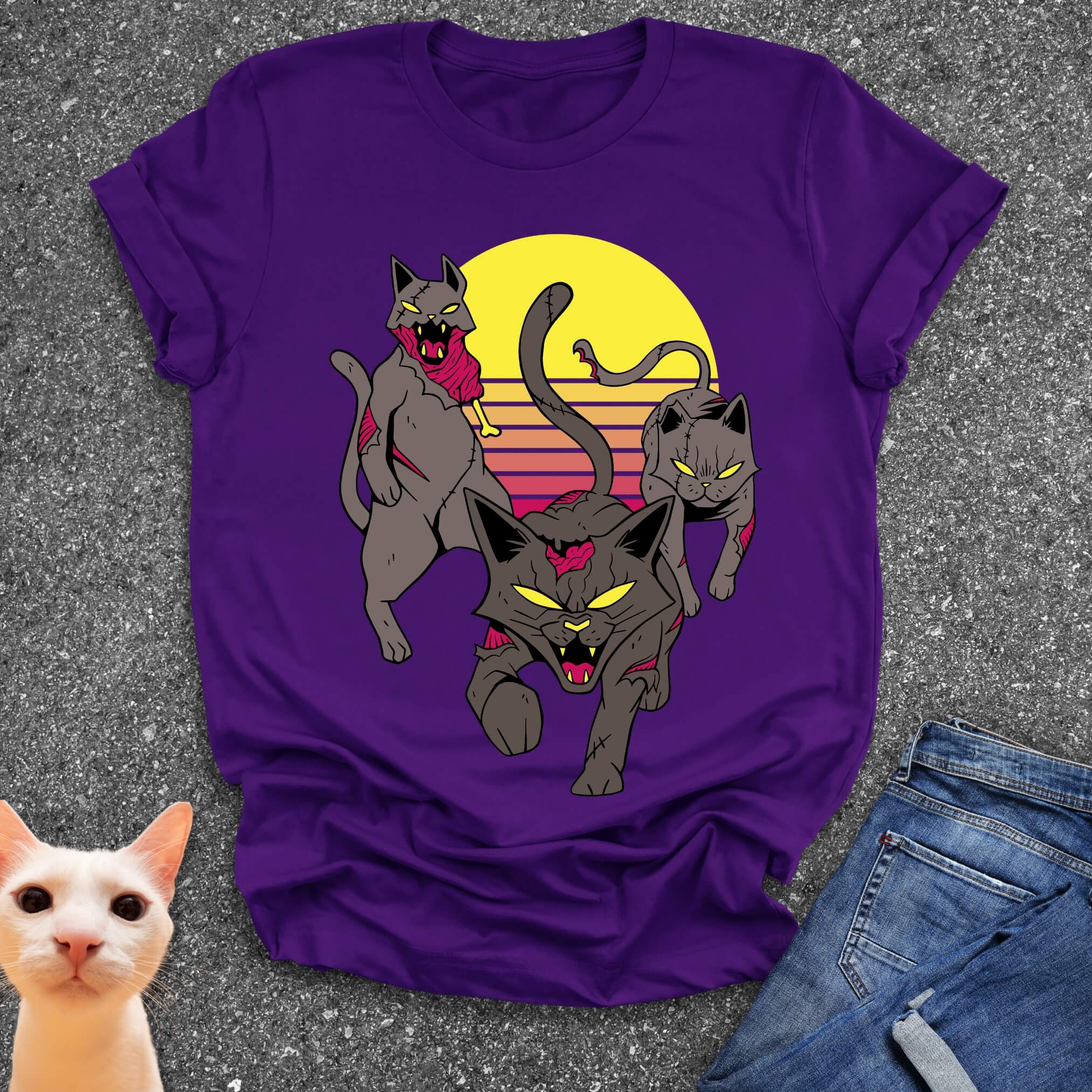 Rise of the Zombie Cats T-Shirt