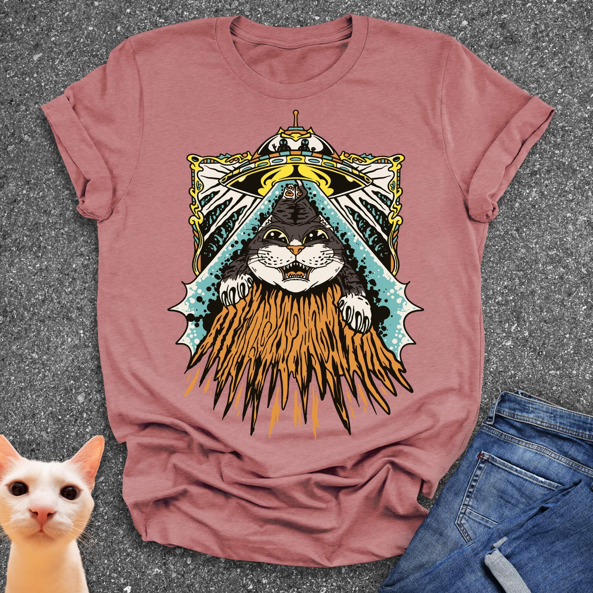 Cat Abduction T-Shirt
