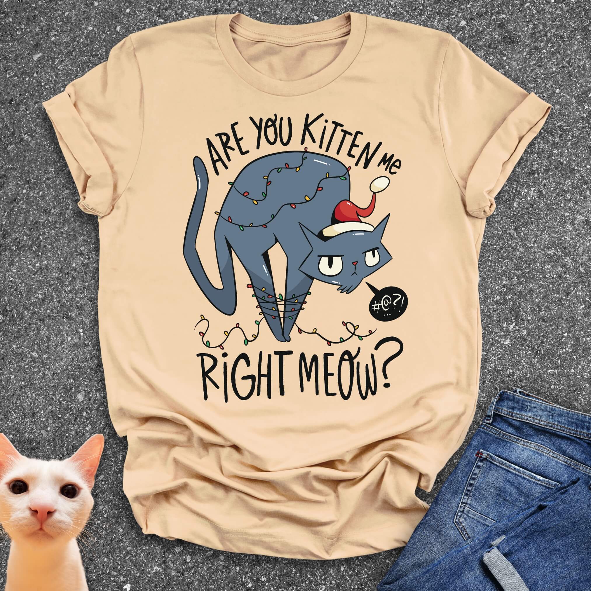 Are You Kitten Me Right Meow T-Shirt