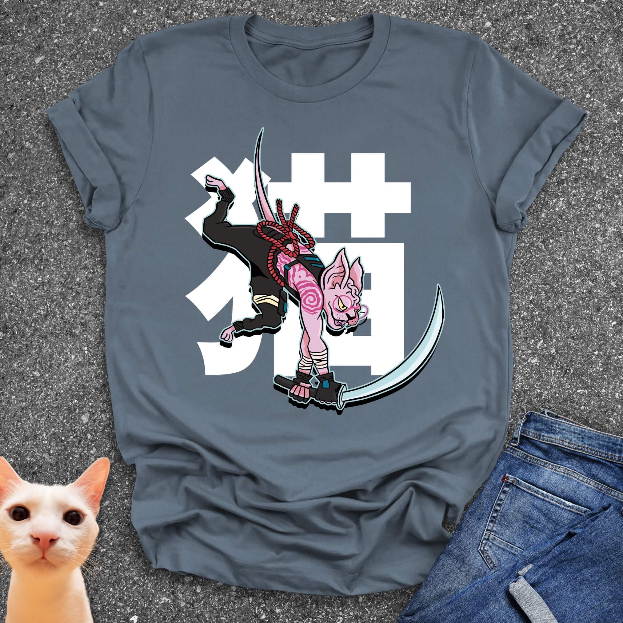 Samurai Sphynx T-Shirt