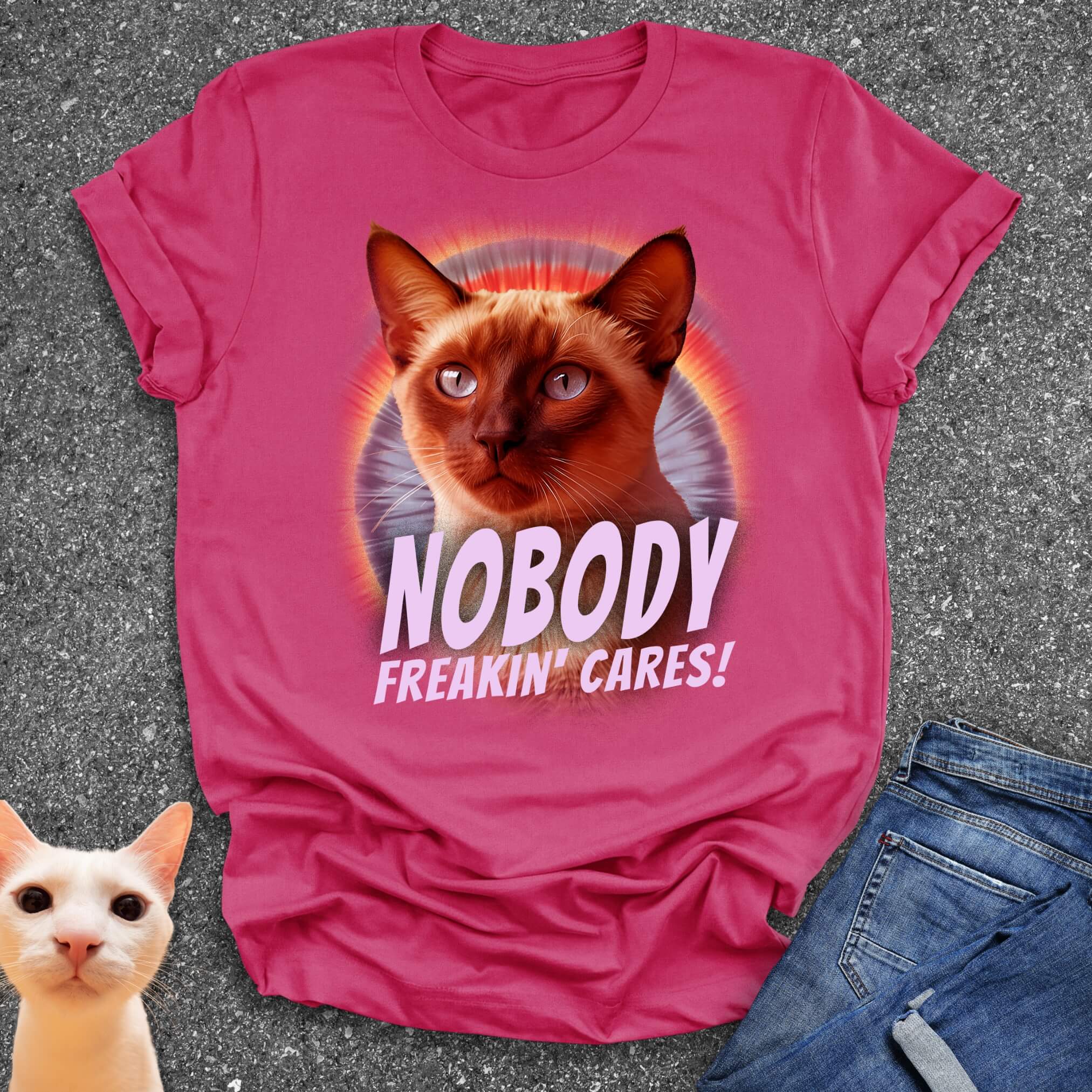 Nobody Freakin' Cares! T-Shirt