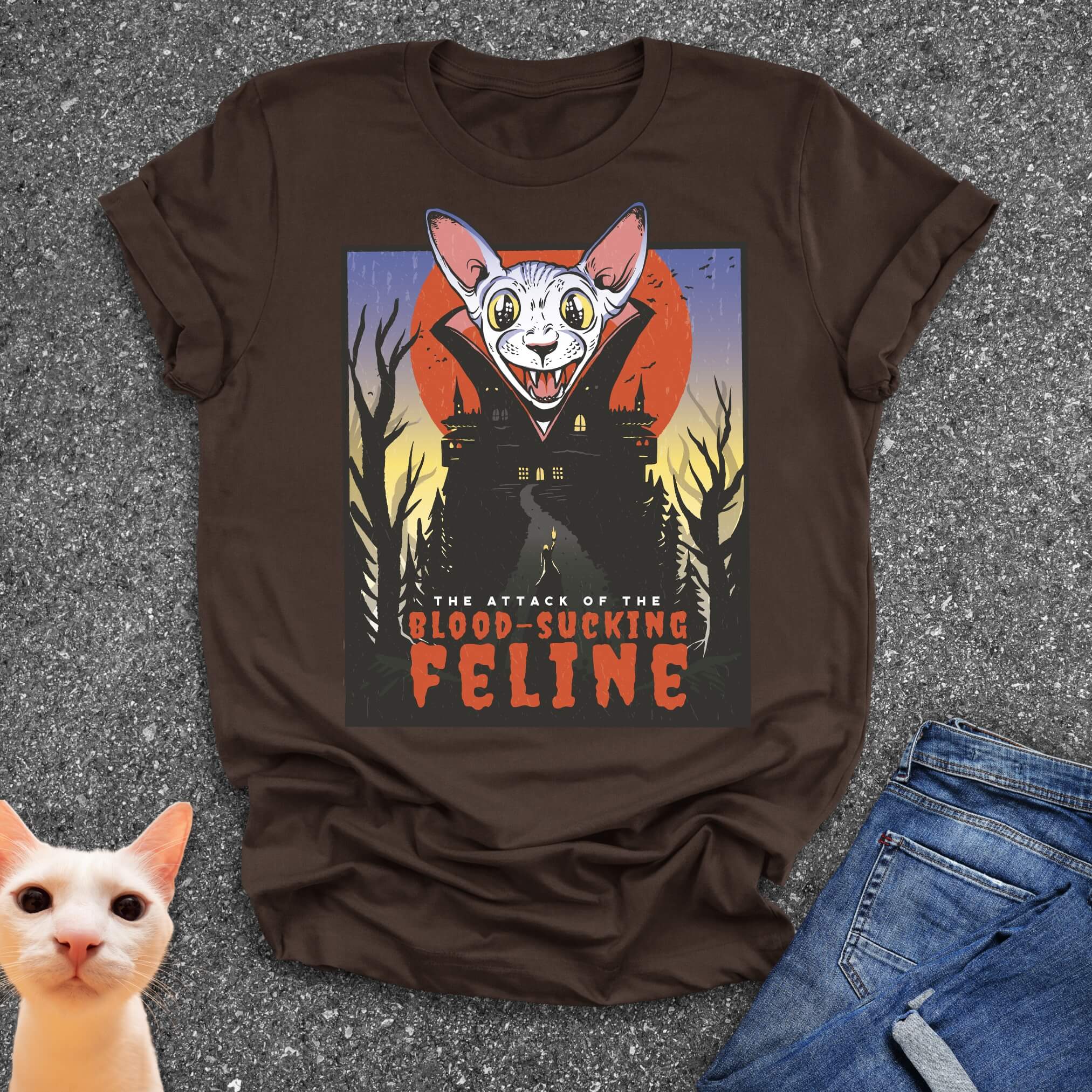 The Attack Of The Blood-Sucking Feline T-Shirt
