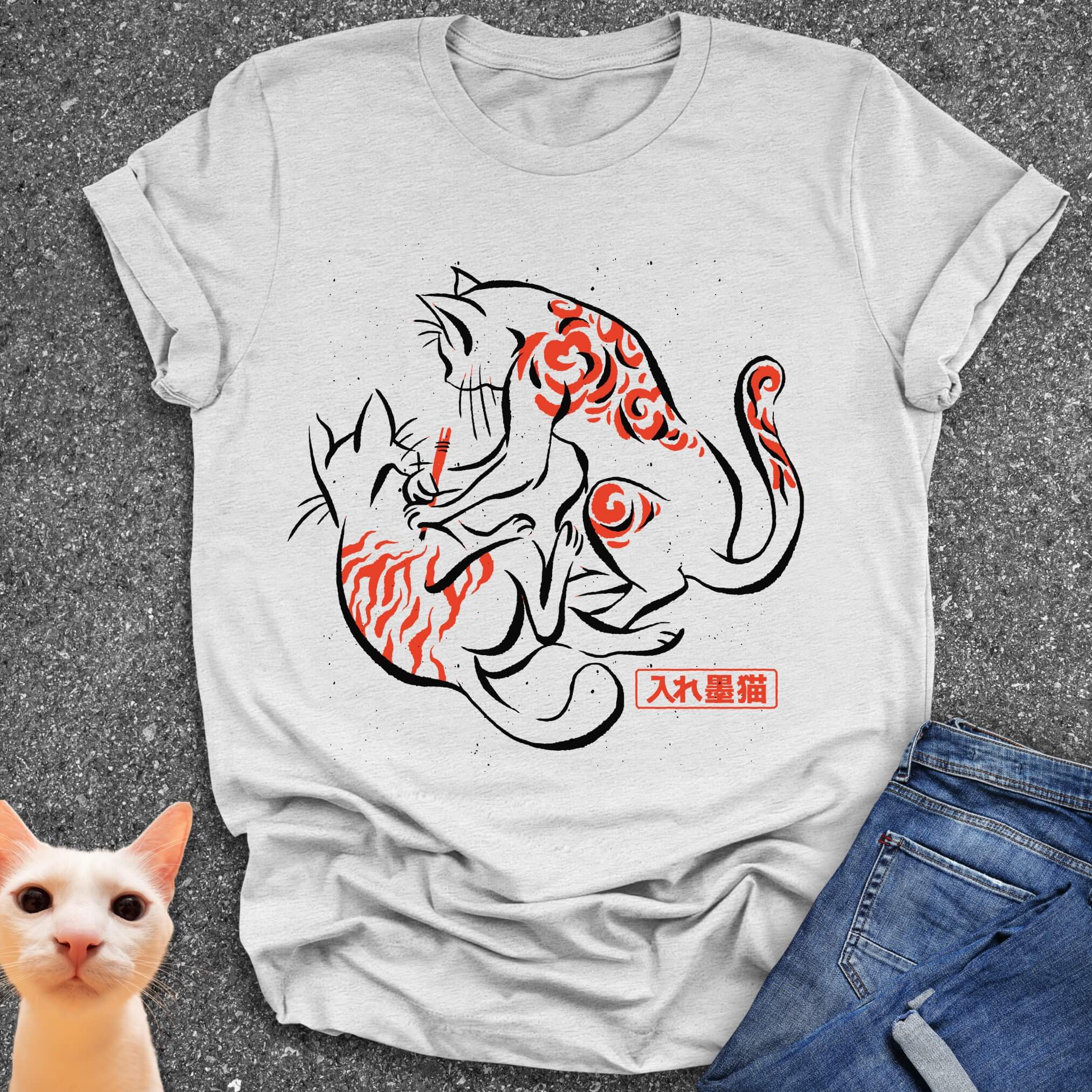 Tattoo Cat T-Shirt