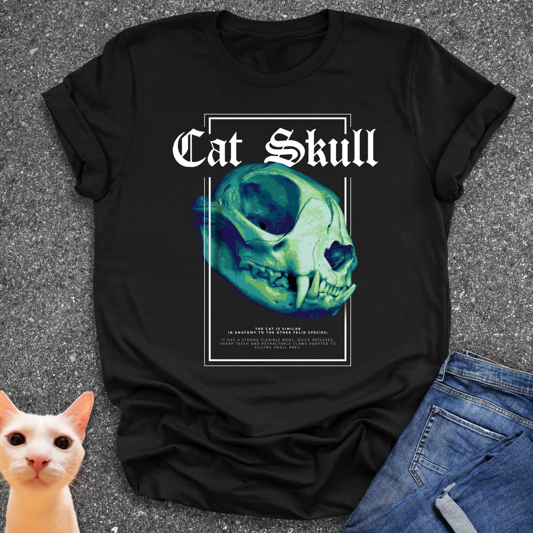 Cat Skull T-Shirt