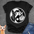 Yin Yang Cats T-Shirt