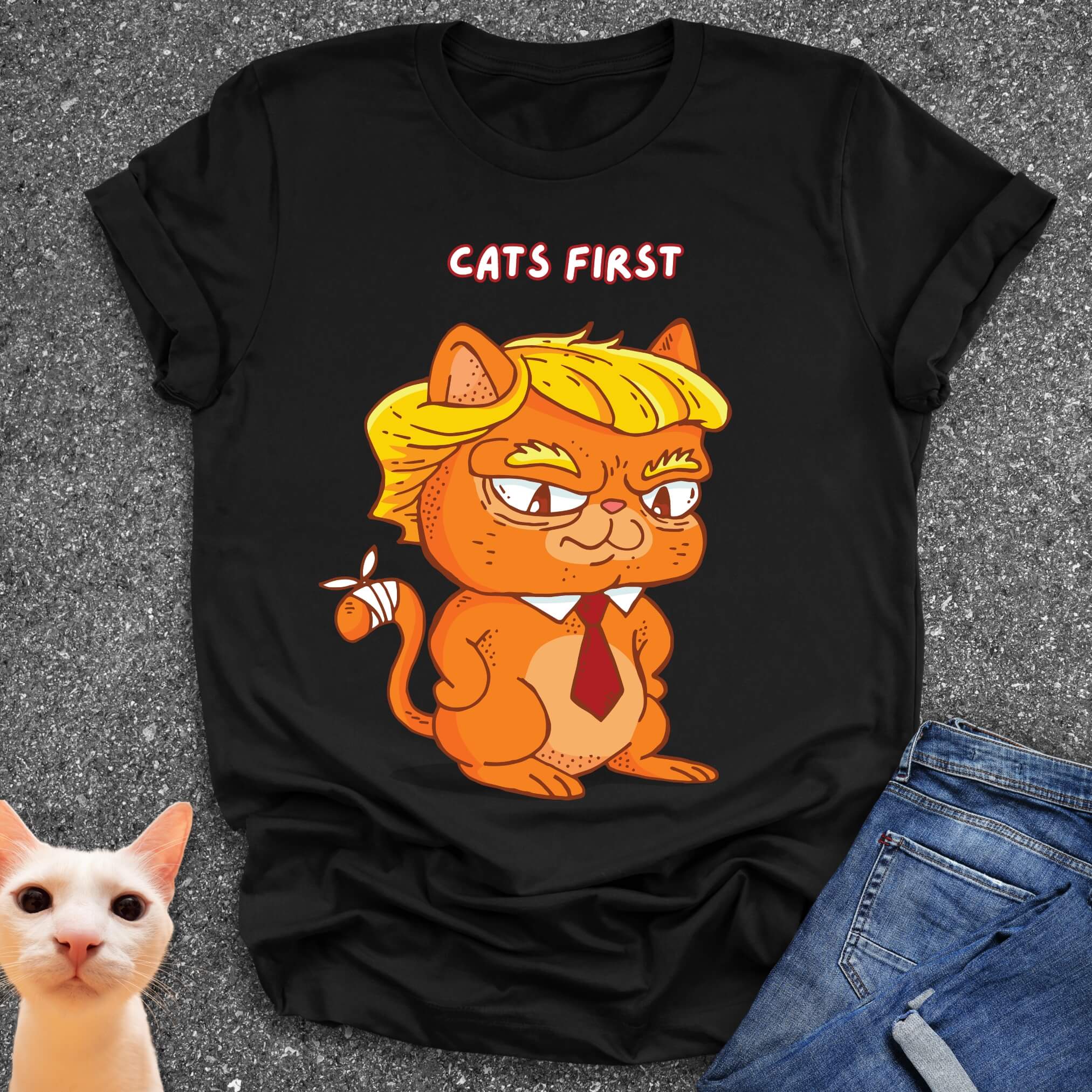 Cats First T-Shirt