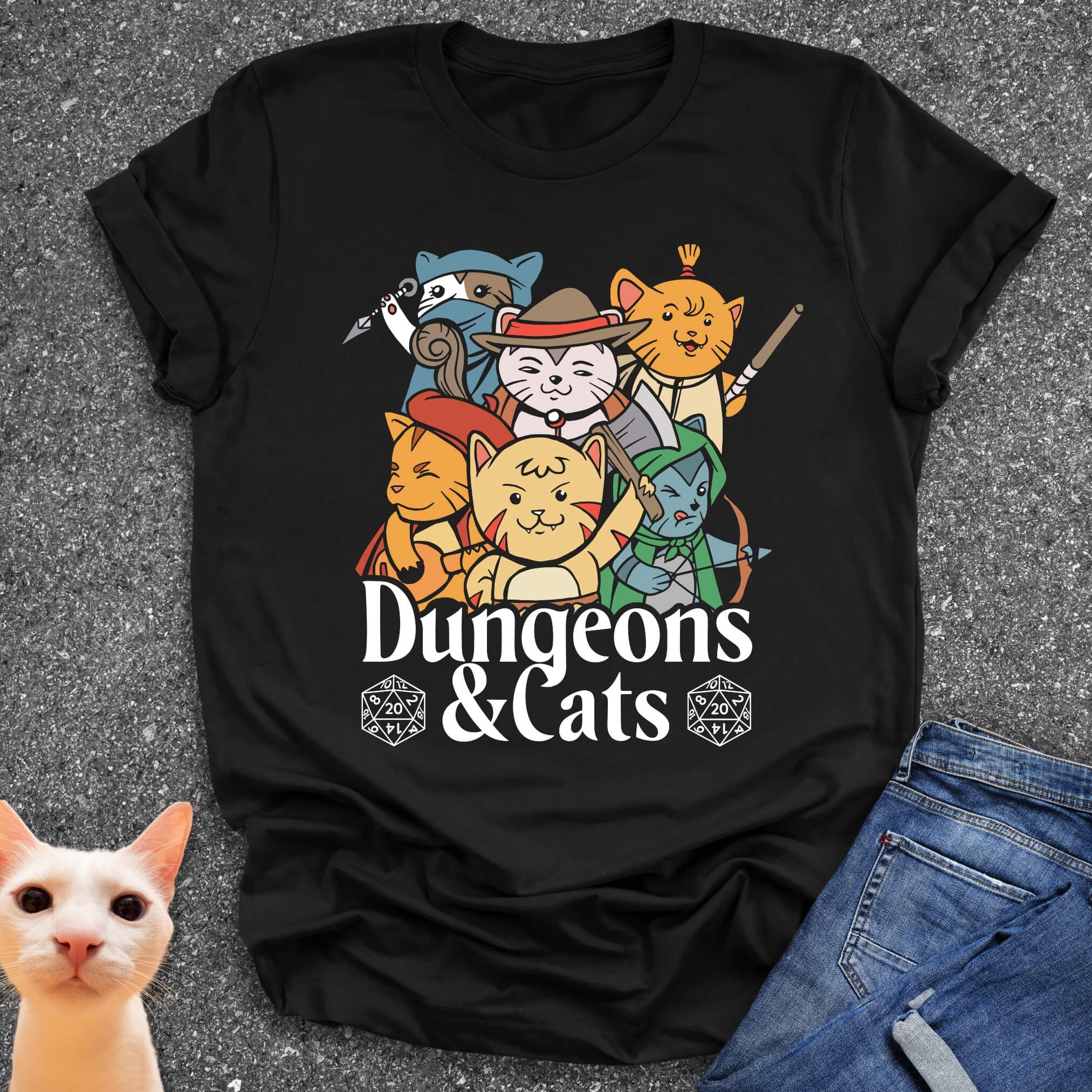 Dungeons & Cats T-Shirt