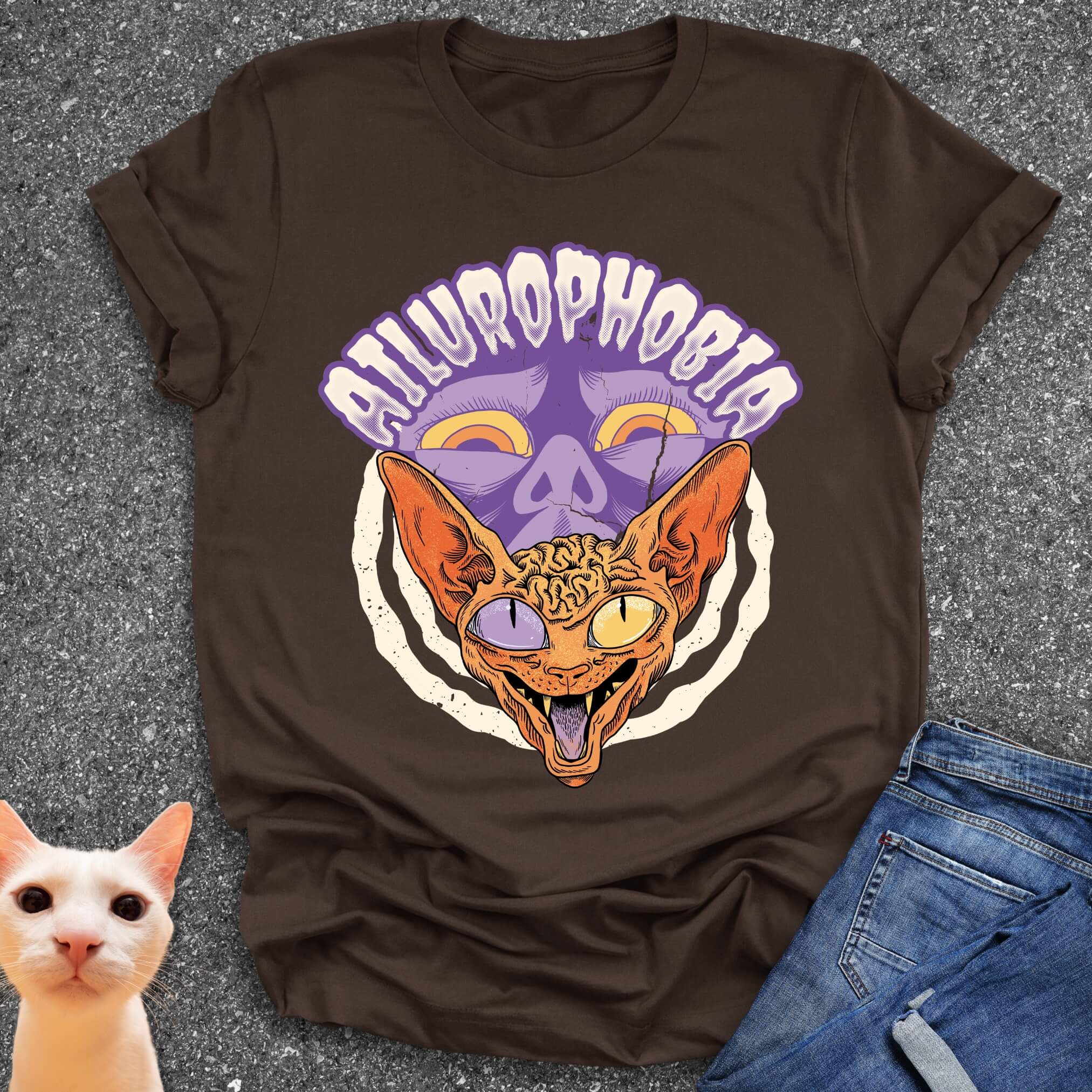 Ailurophobia T-Shirt