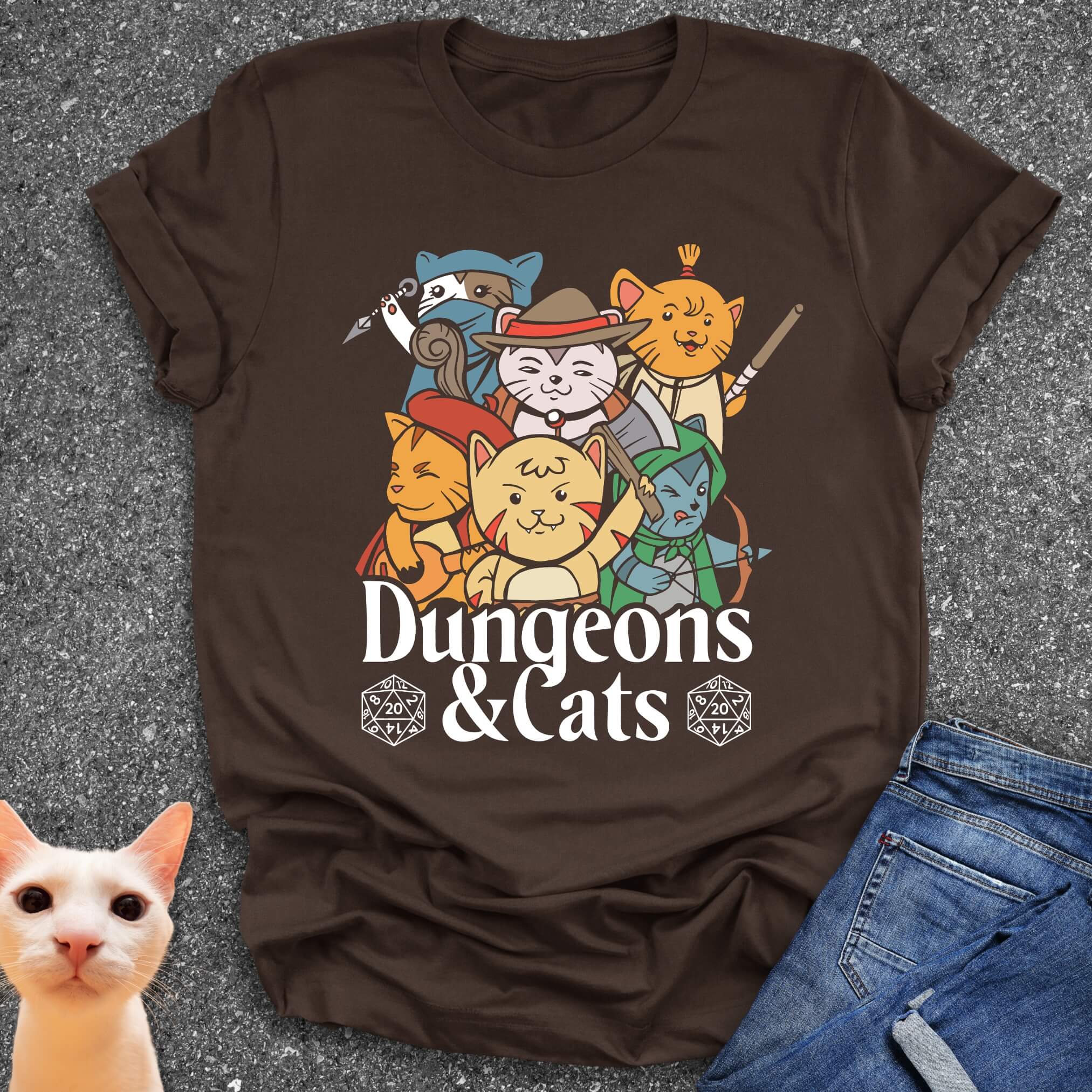 Dungeons & Cats T-Shirt