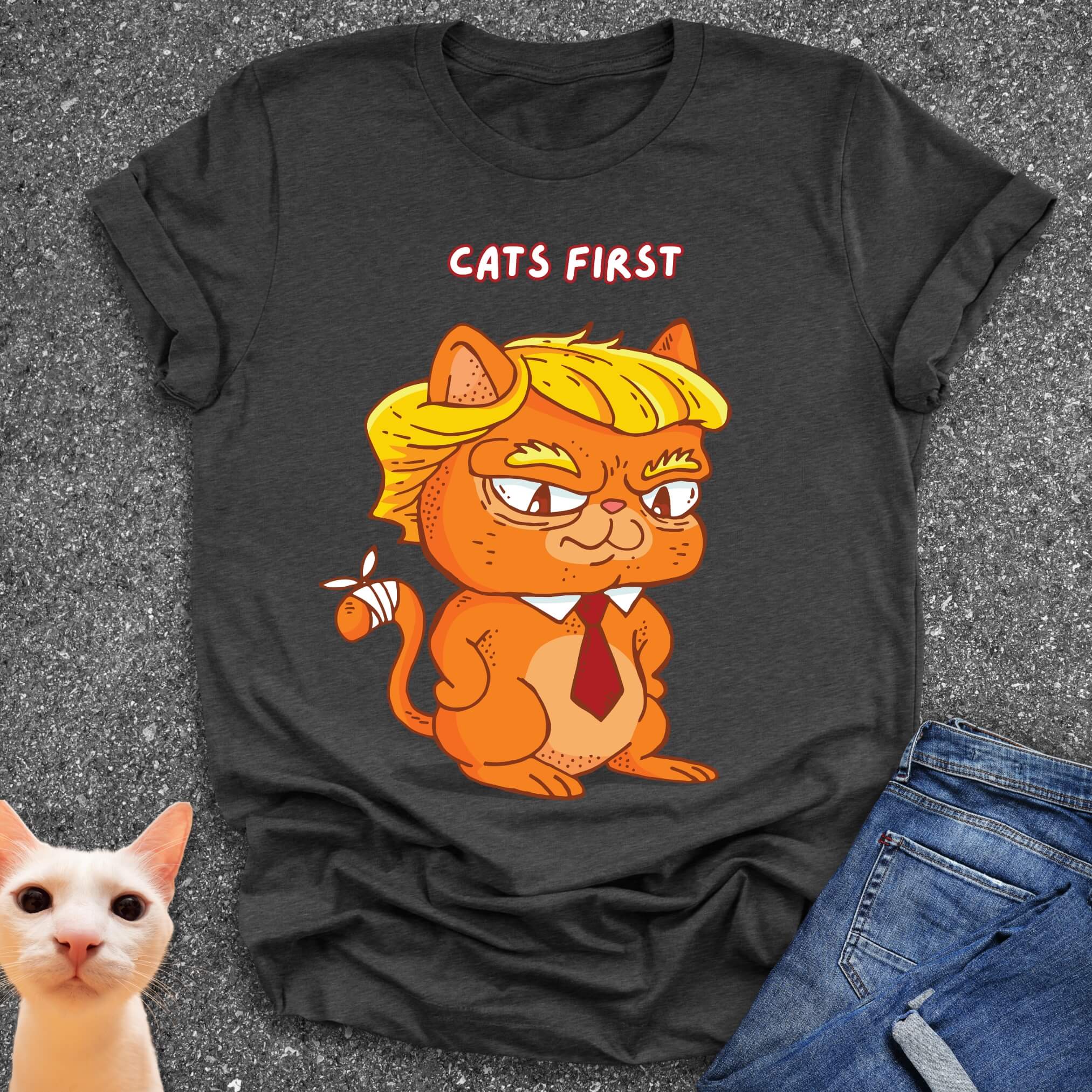 Cats First T-Shirt