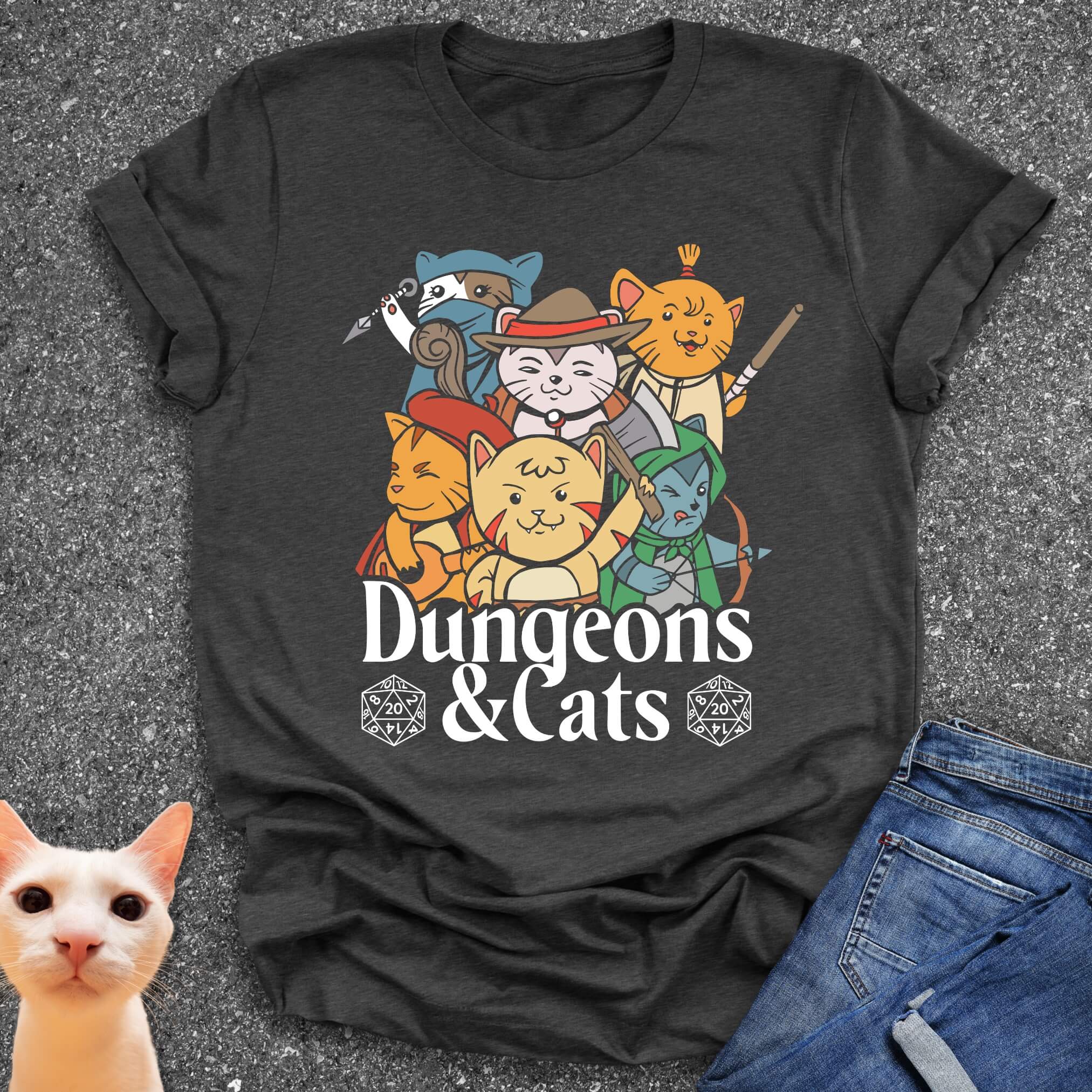 Dungeons & Cats T-Shirt
