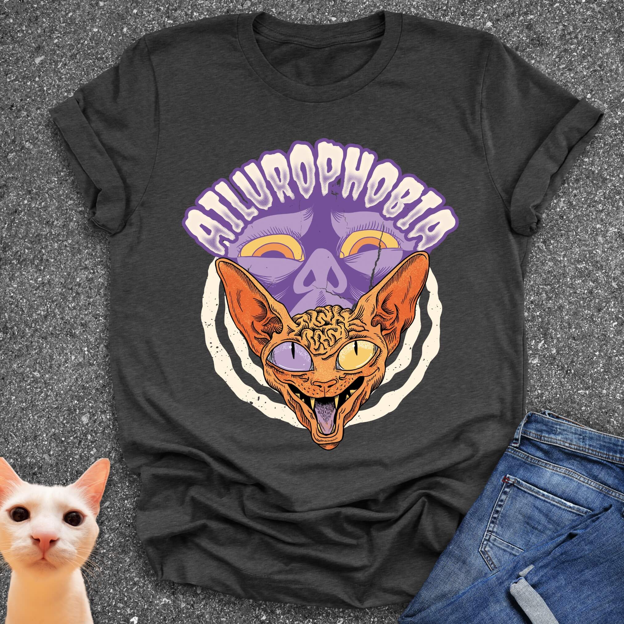 Ailurophobia T-Shirt