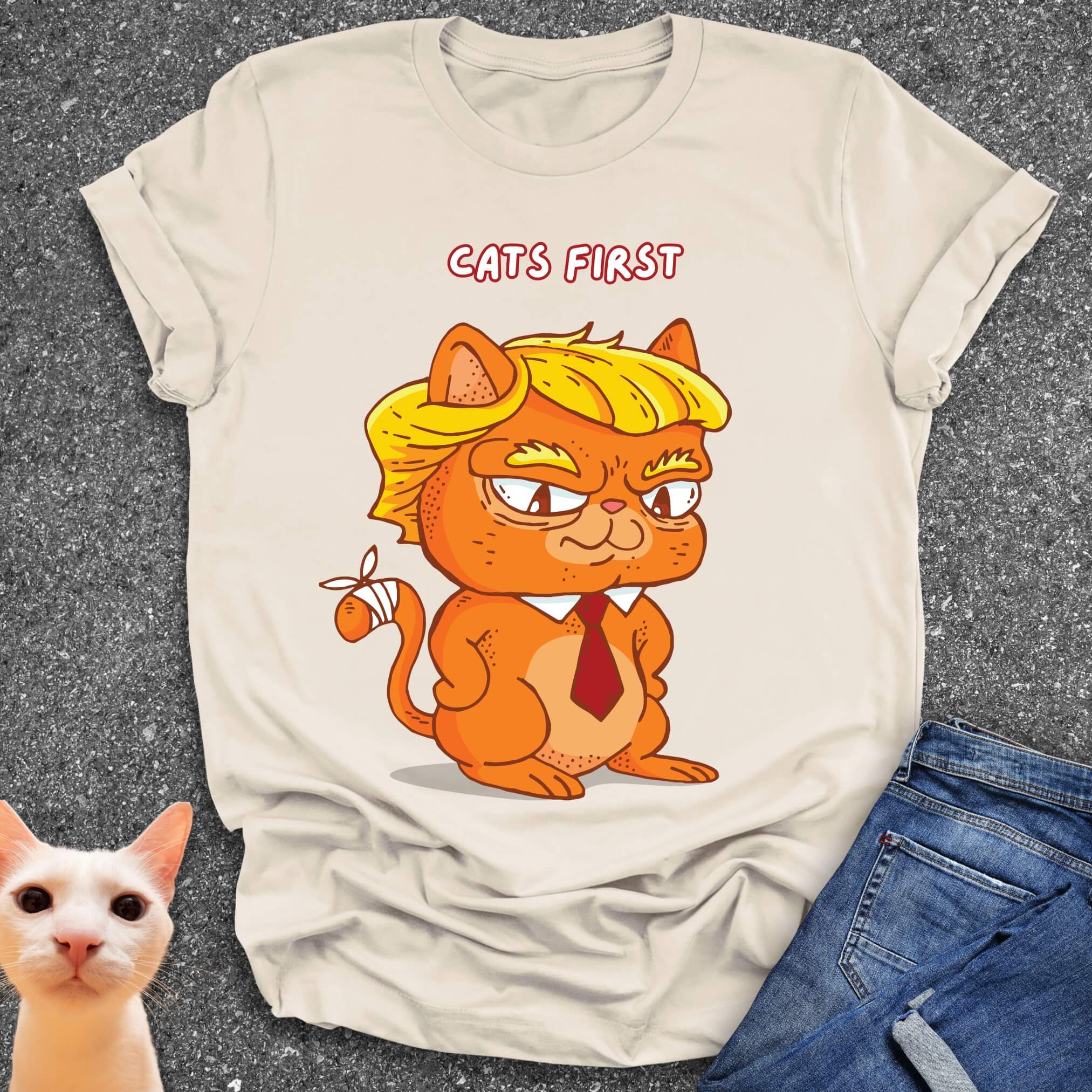 Cats First T-Shirt