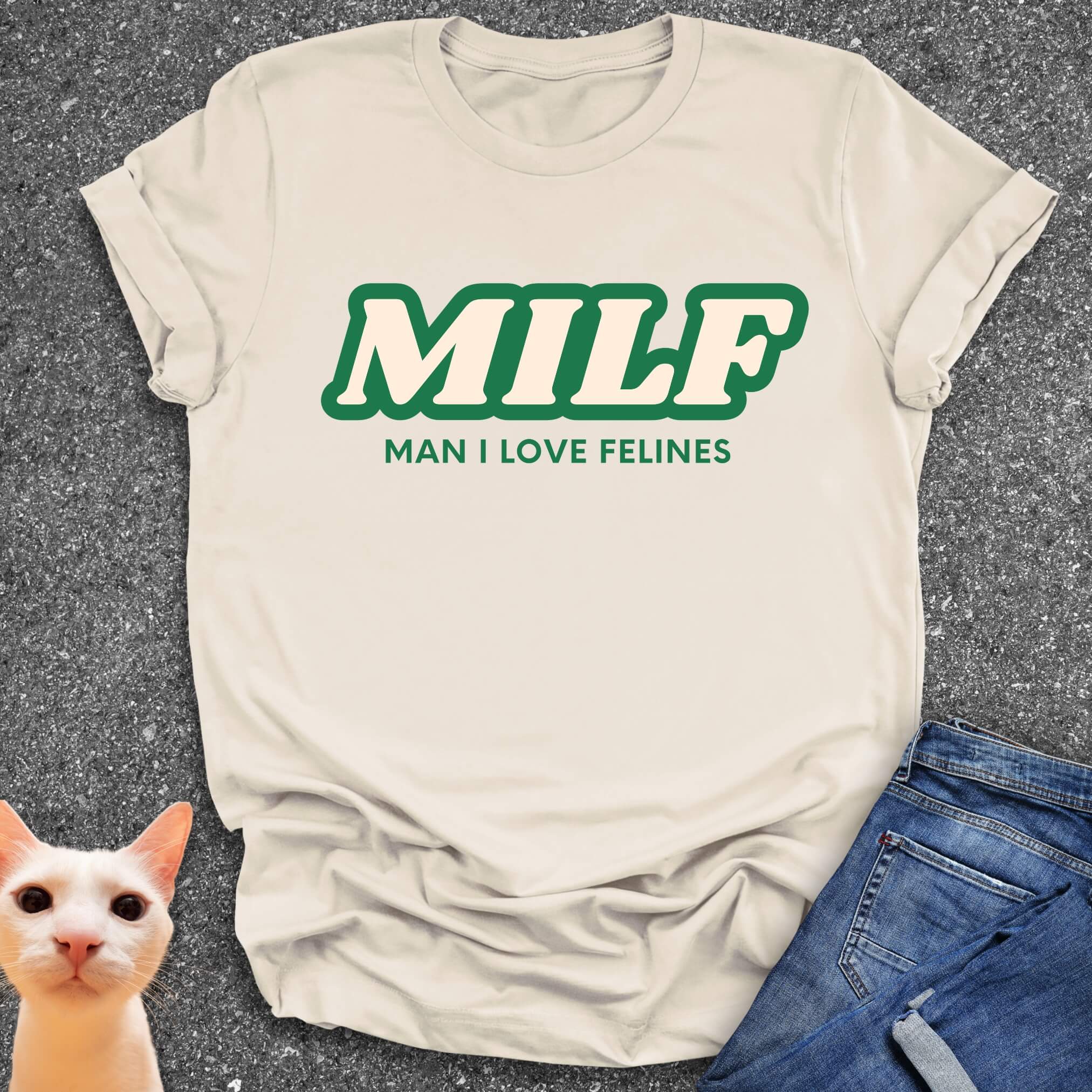 Man I Love Felines T-Shirt