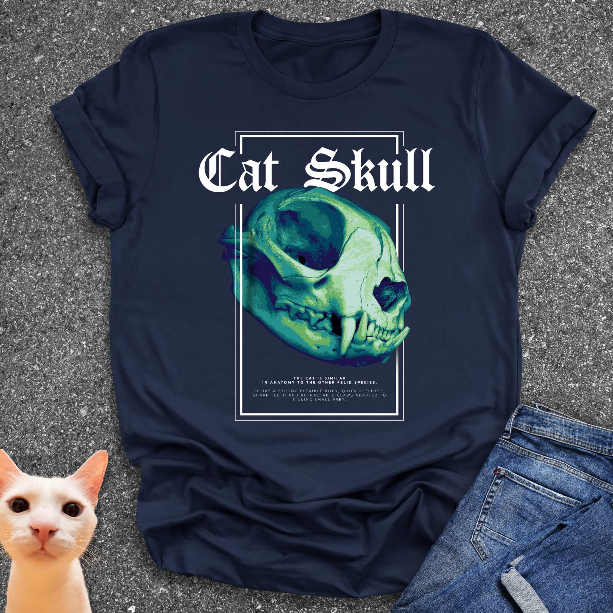 Cat Skull T-Shirt