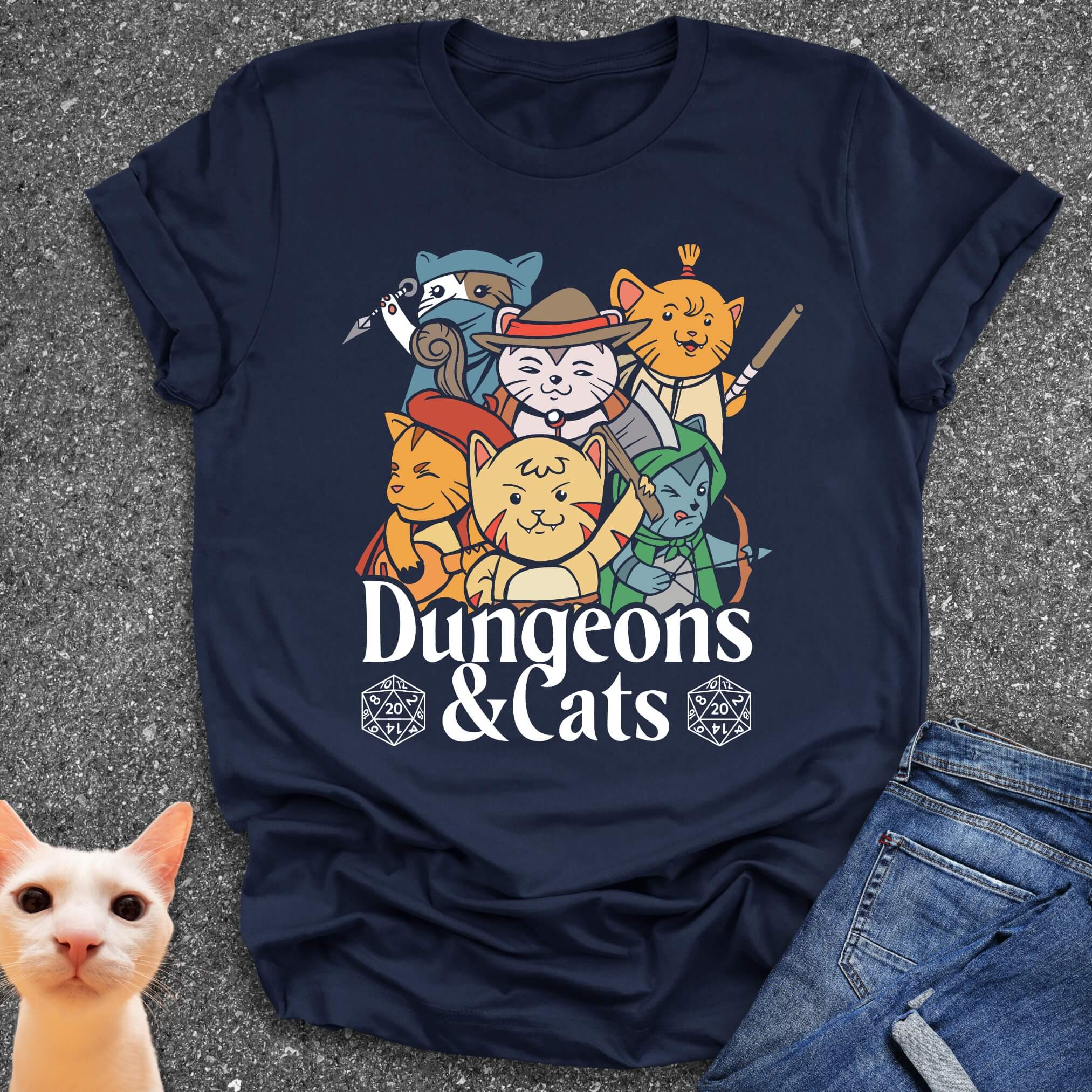 Dungeons & Cats T-Shirt