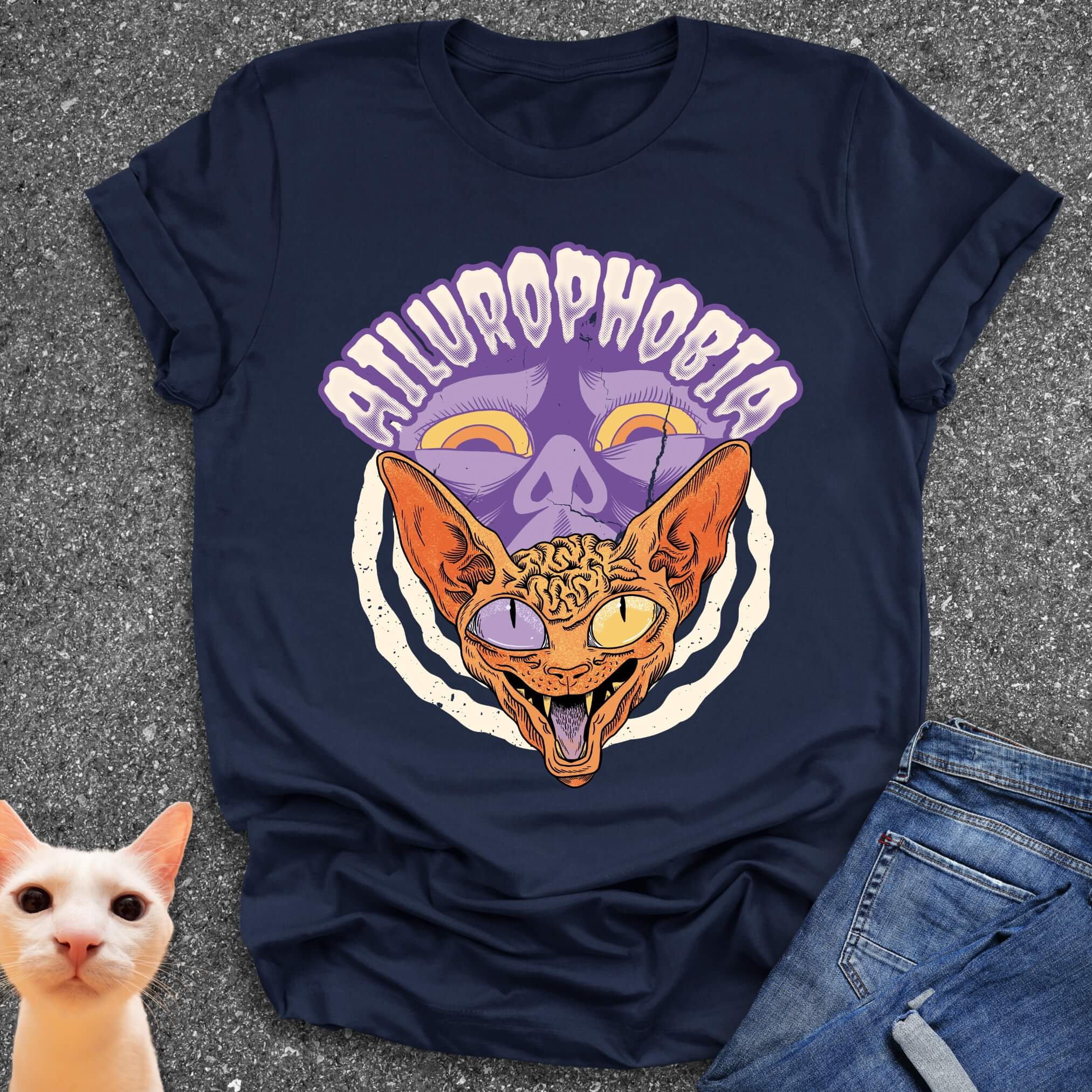 Ailurophobia T-Shirt