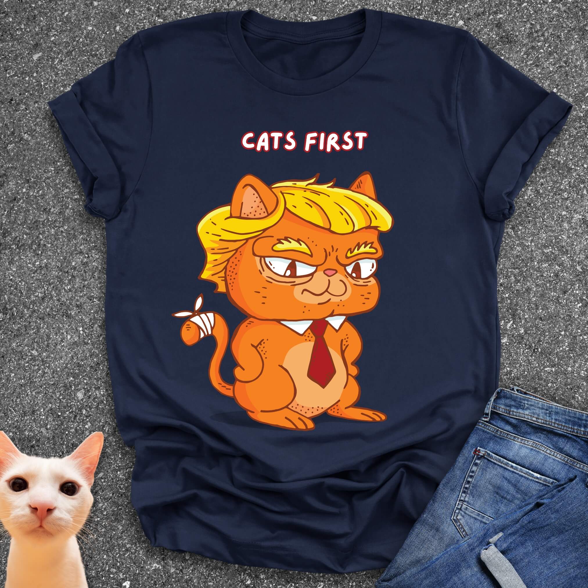 Cats First T-Shirt