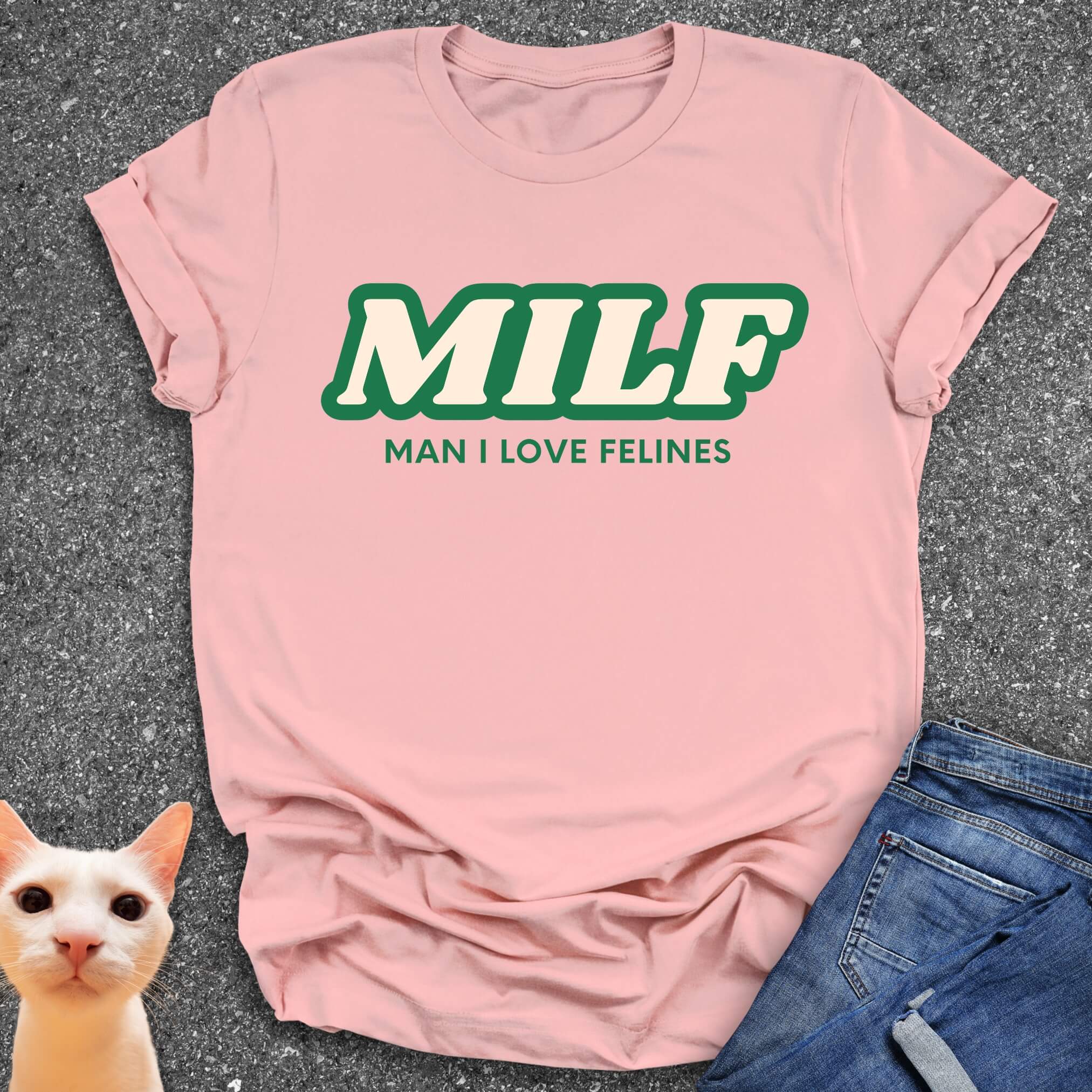 Man I Love Felines T-Shirt