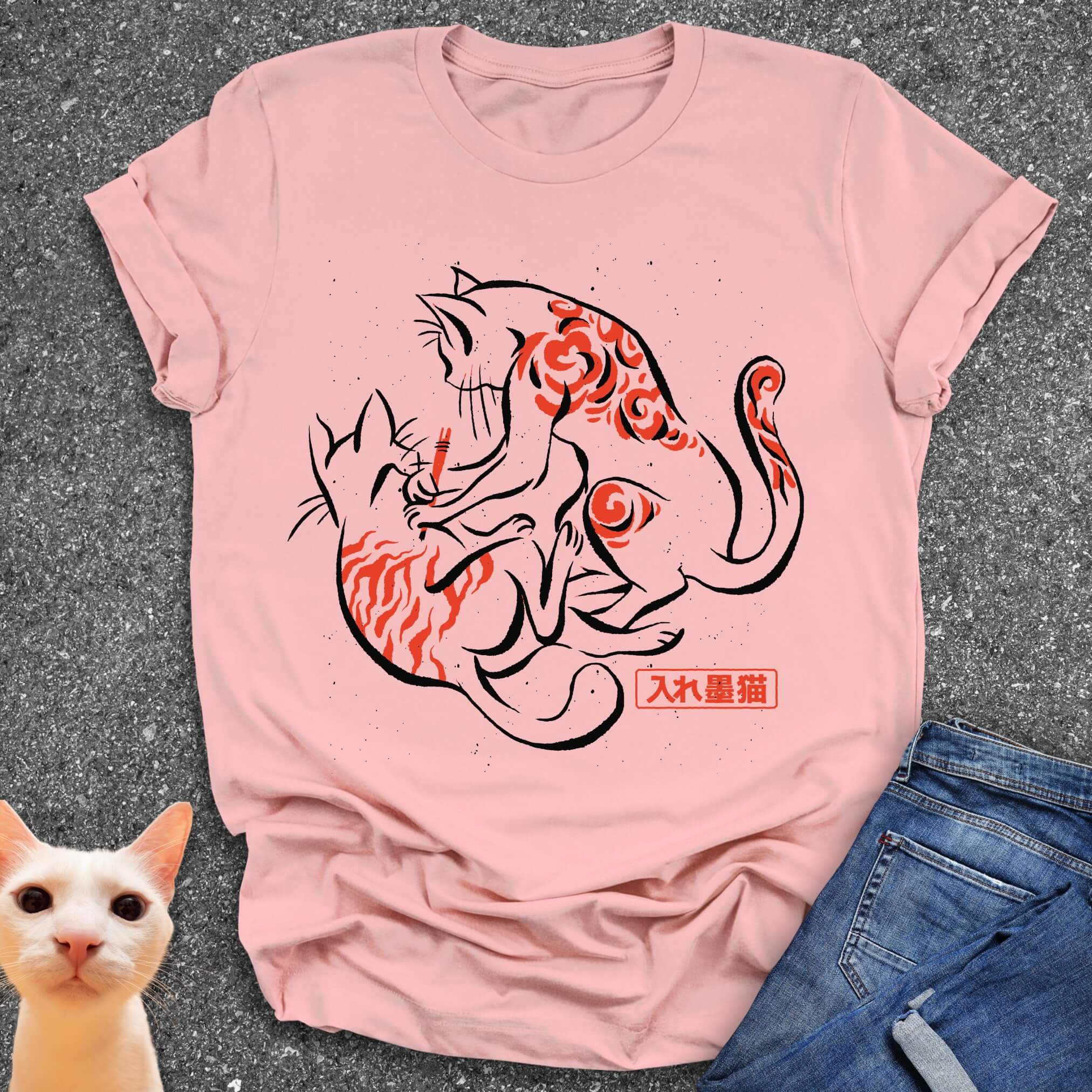 Tattoo Cat T-Shirt