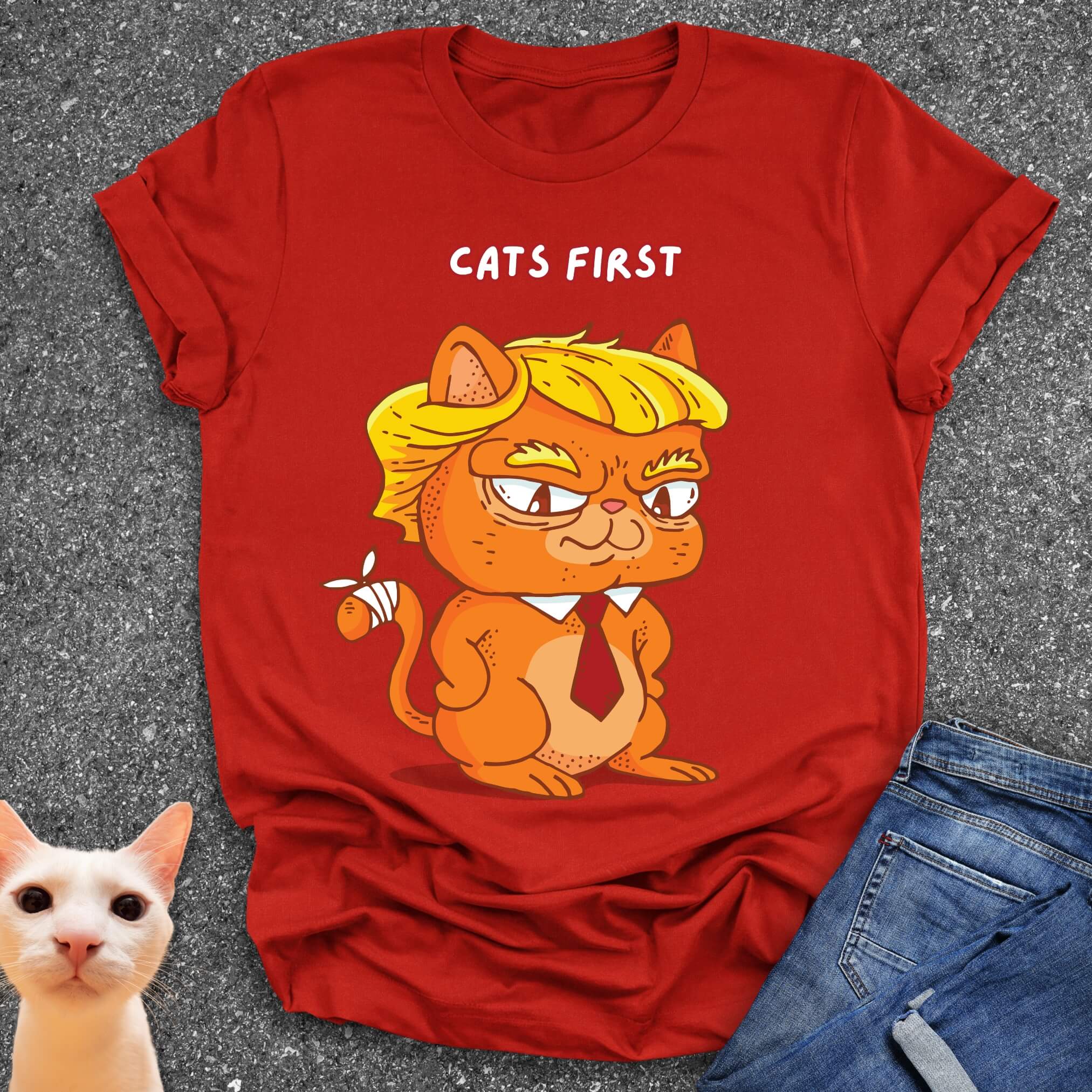 Cats First T-Shirt