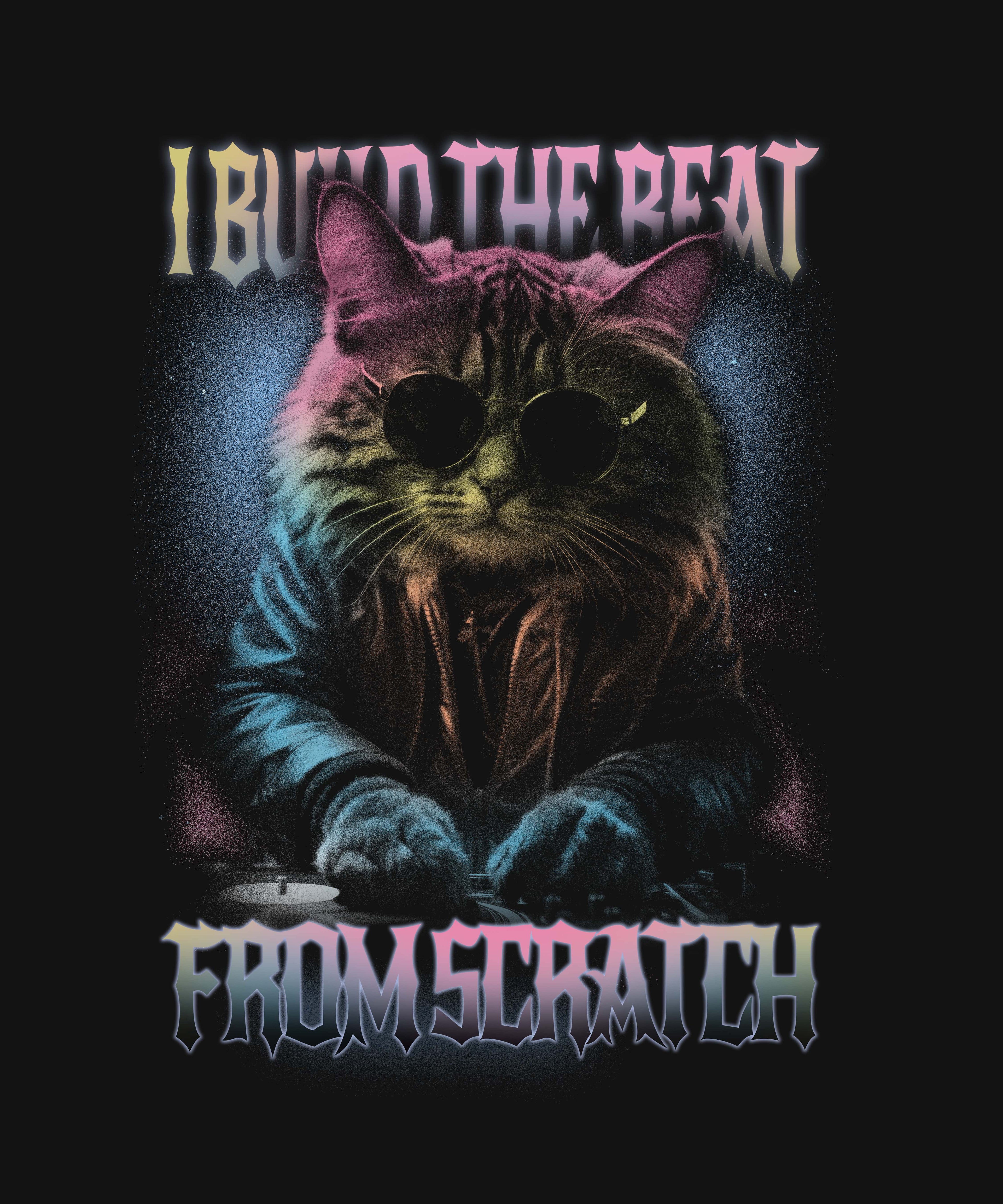 I Build The Beat From Scratch T-Shirt