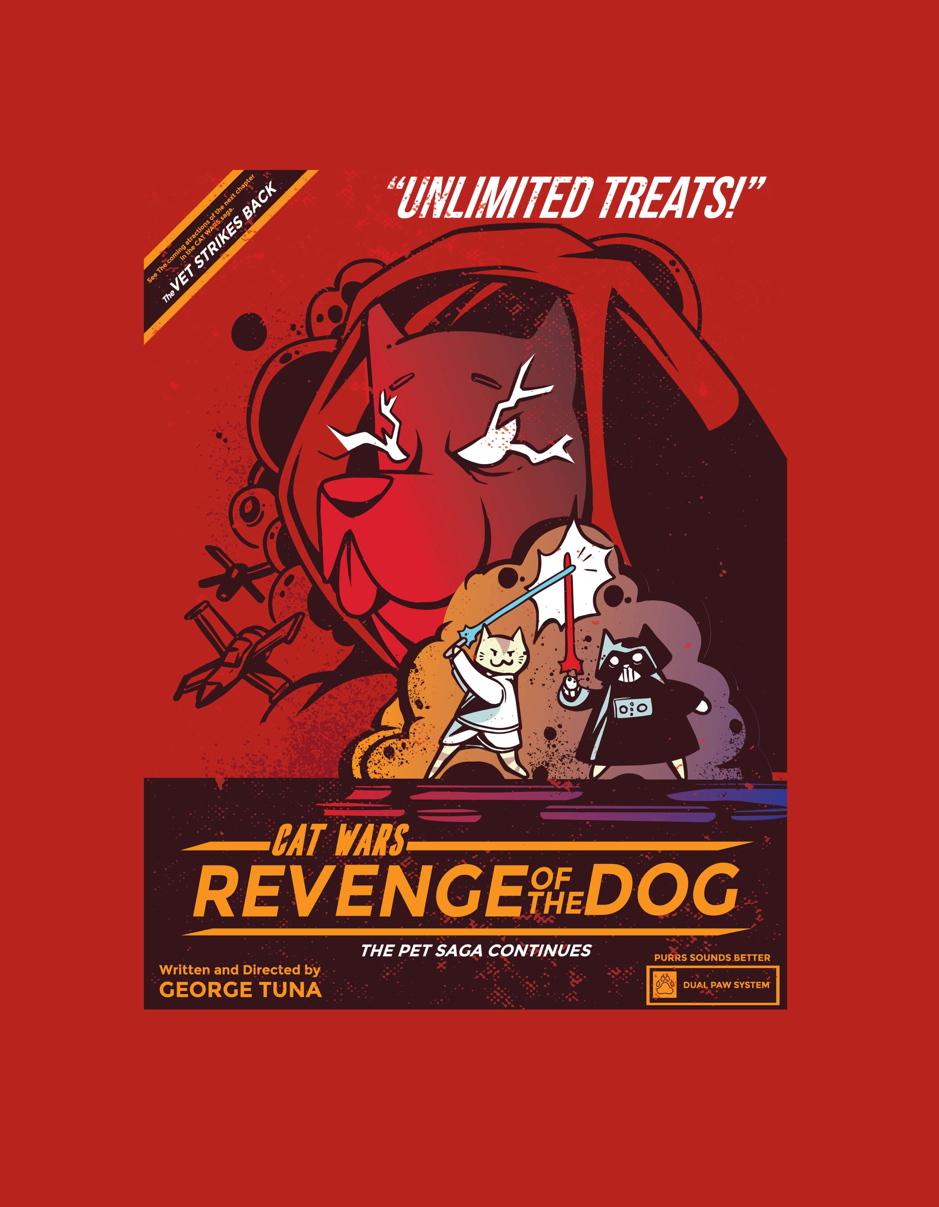 Cat Wars - Revenge of the Dog T-Shirt