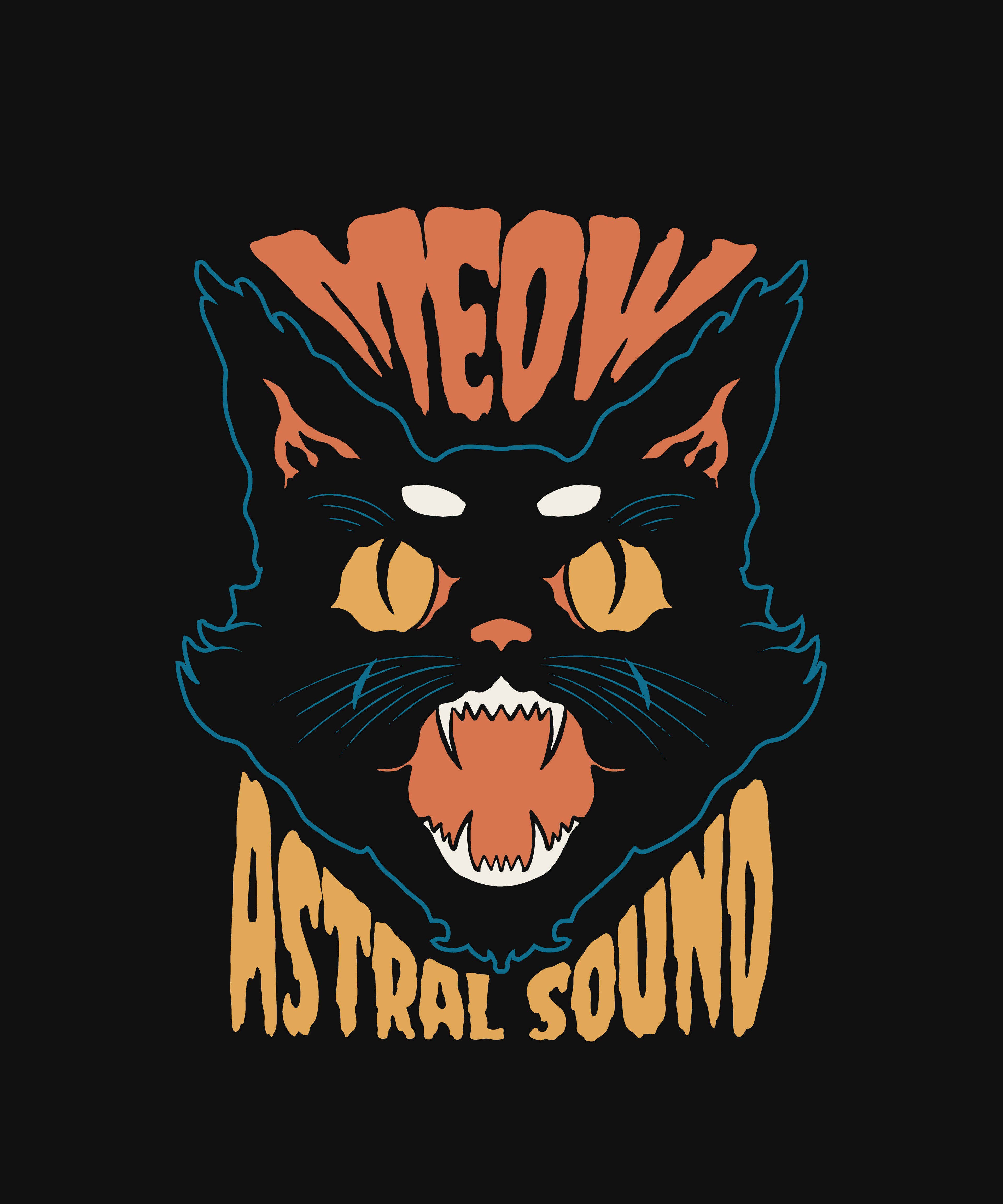Meow Astral Sound T-Shirt