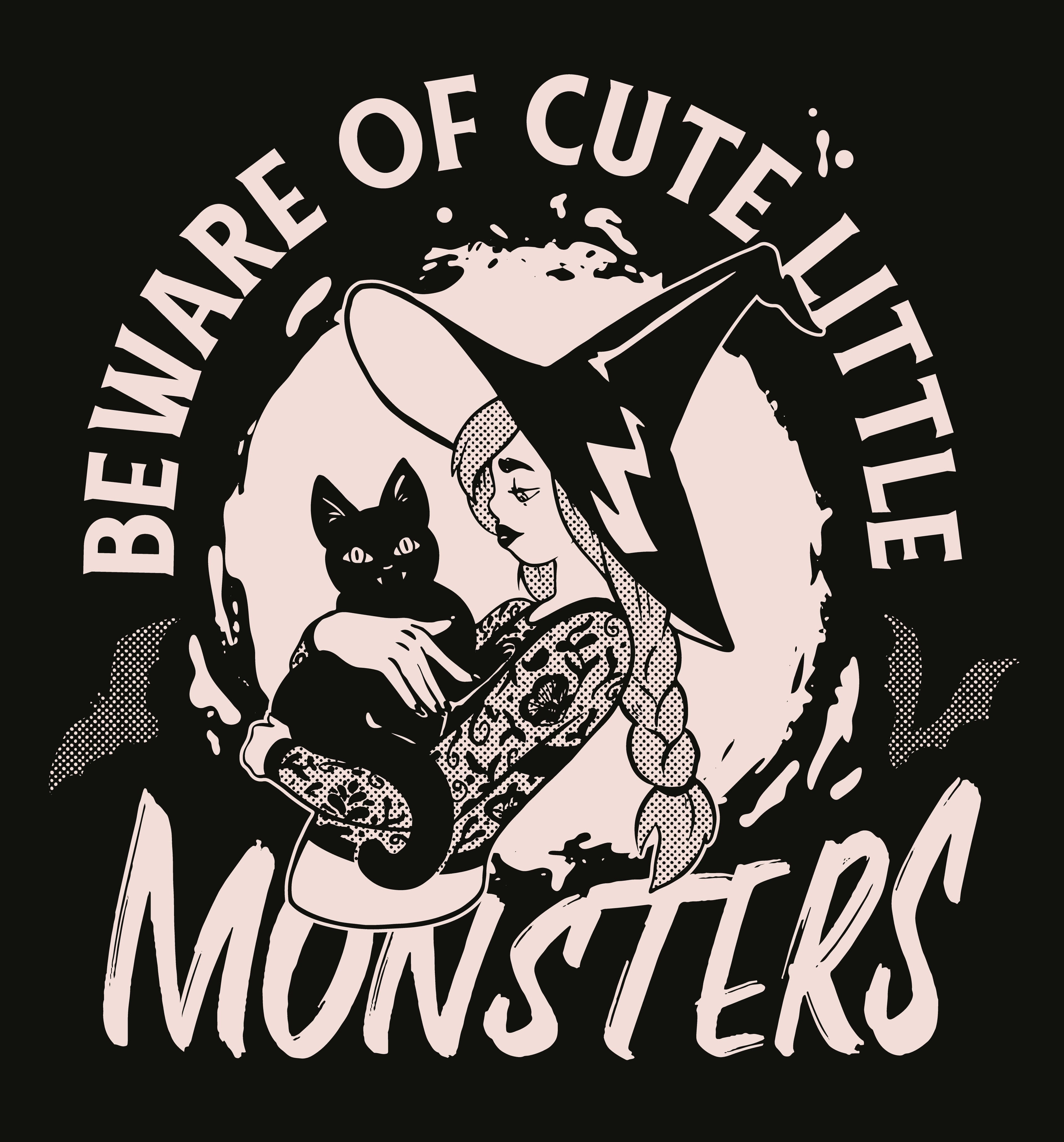 Beware of Cute Little Monsters T-Shirt